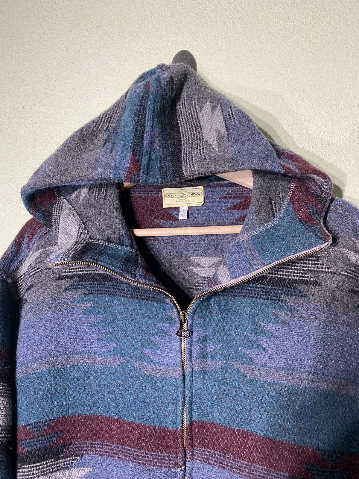 Other Cotton Company Navajo Made In Italy Jacket Size US L / EU 52-54 / 3 - 6 Thumbnail