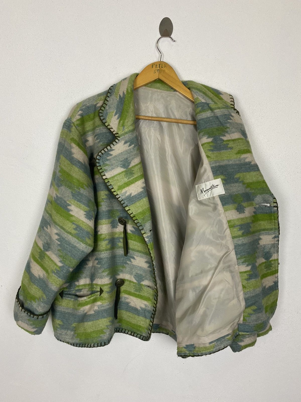 Margaret Howell MARGARET LINE by MARGARET HOWELL NAVAJO JACKET -GK125 Size US M / EU 48-50 / 2 - 4 Thumbnail