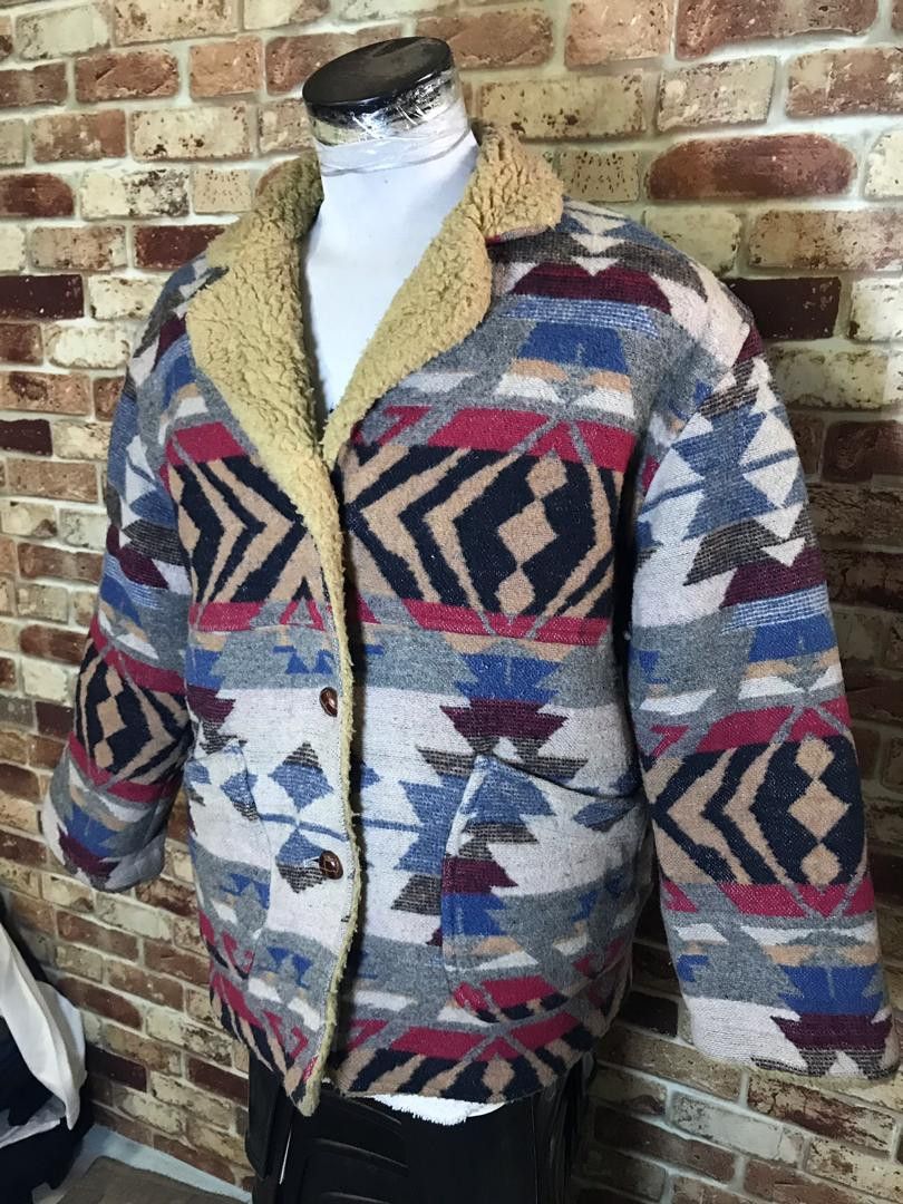 Japanese Brand HAMA-STA NAVAJO BUTTON JACKET Size US L / EU 52-54 / 3 - 2 Thumbnail