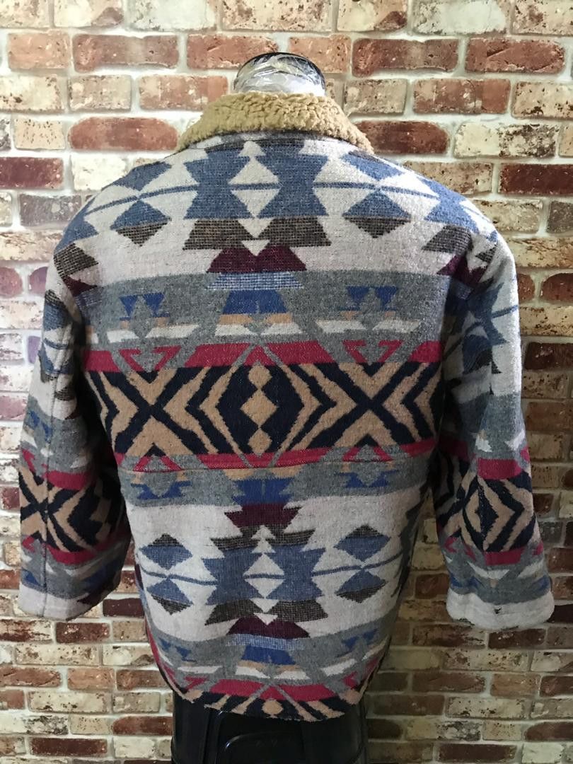 Japanese Brand HAMA-STA NAVAJO BUTTON JACKET Size US L / EU 52-54 / 3 - 3 Thumbnail