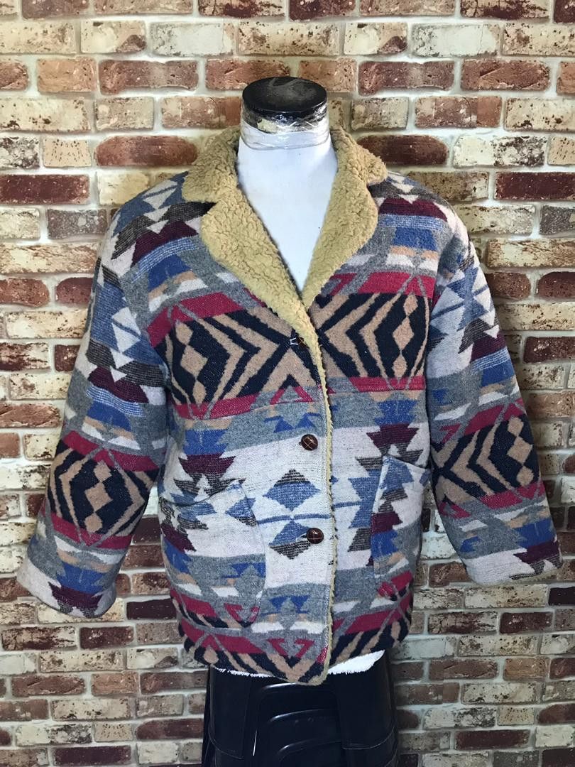 Japanese Brand HAMA-STA NAVAJO BUTTON JACKET Size US L / EU 52-54 / 3 - 1 Thumbnail