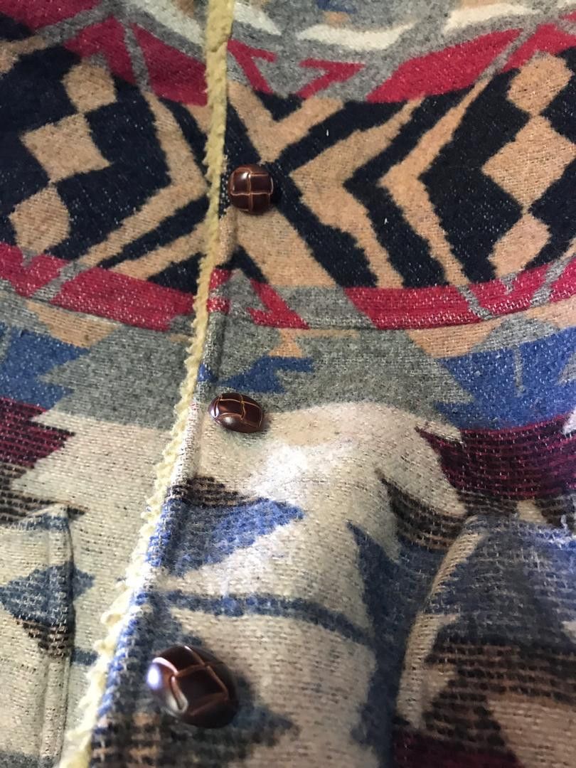 Japanese Brand HAMA-STA NAVAJO BUTTON JACKET Size US L / EU 52-54 / 3 - 5 Thumbnail