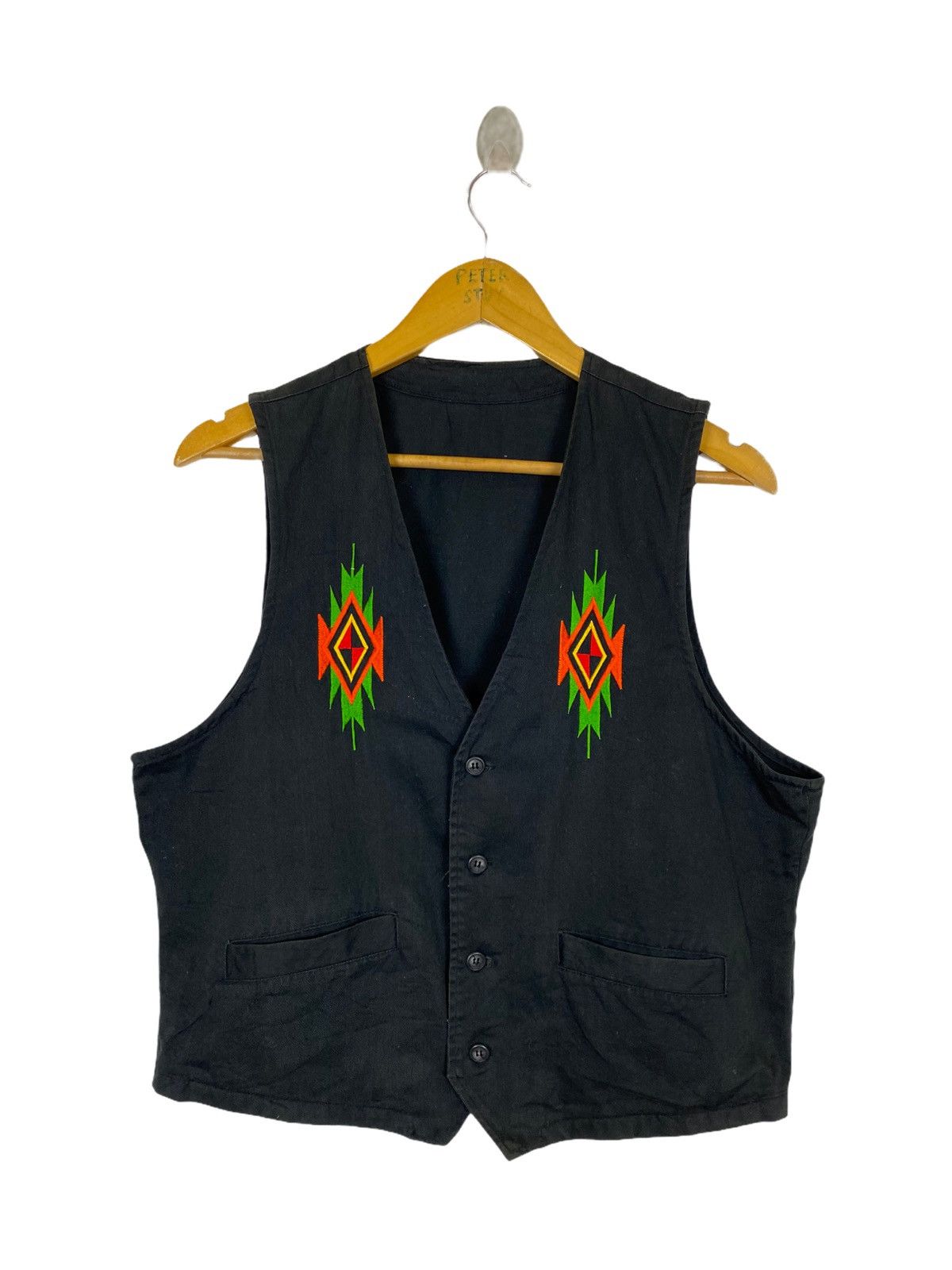 Native NATIVE CHIMAYO COTTON VEST Size US M / EU 48-50 / 2 - 1 Thumbnail
