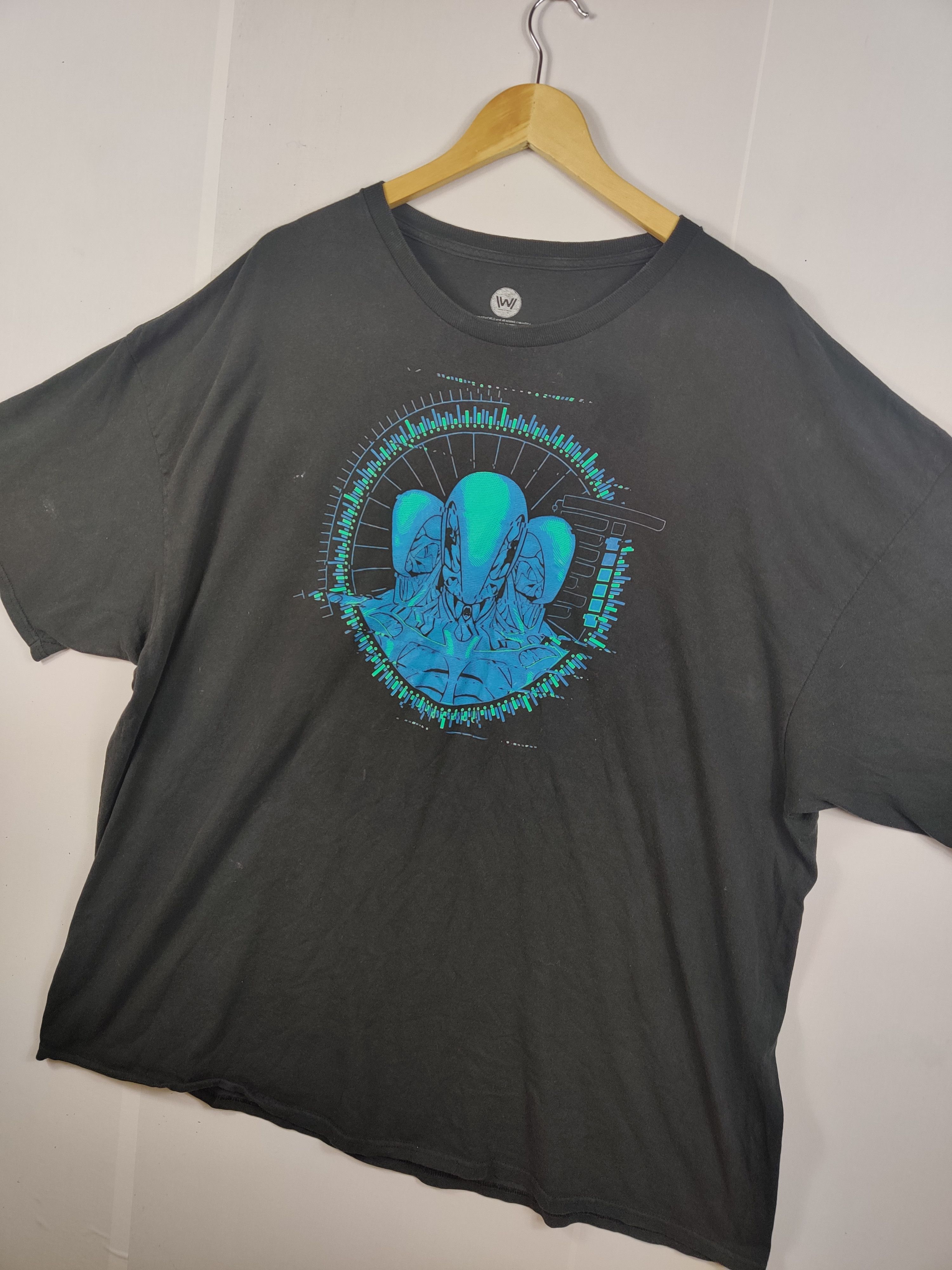 Vintage Vintage Trashed Distressed Westworld Tee Tshirt Size US XXL / EU 58 / 5 - 2 Thumbnail