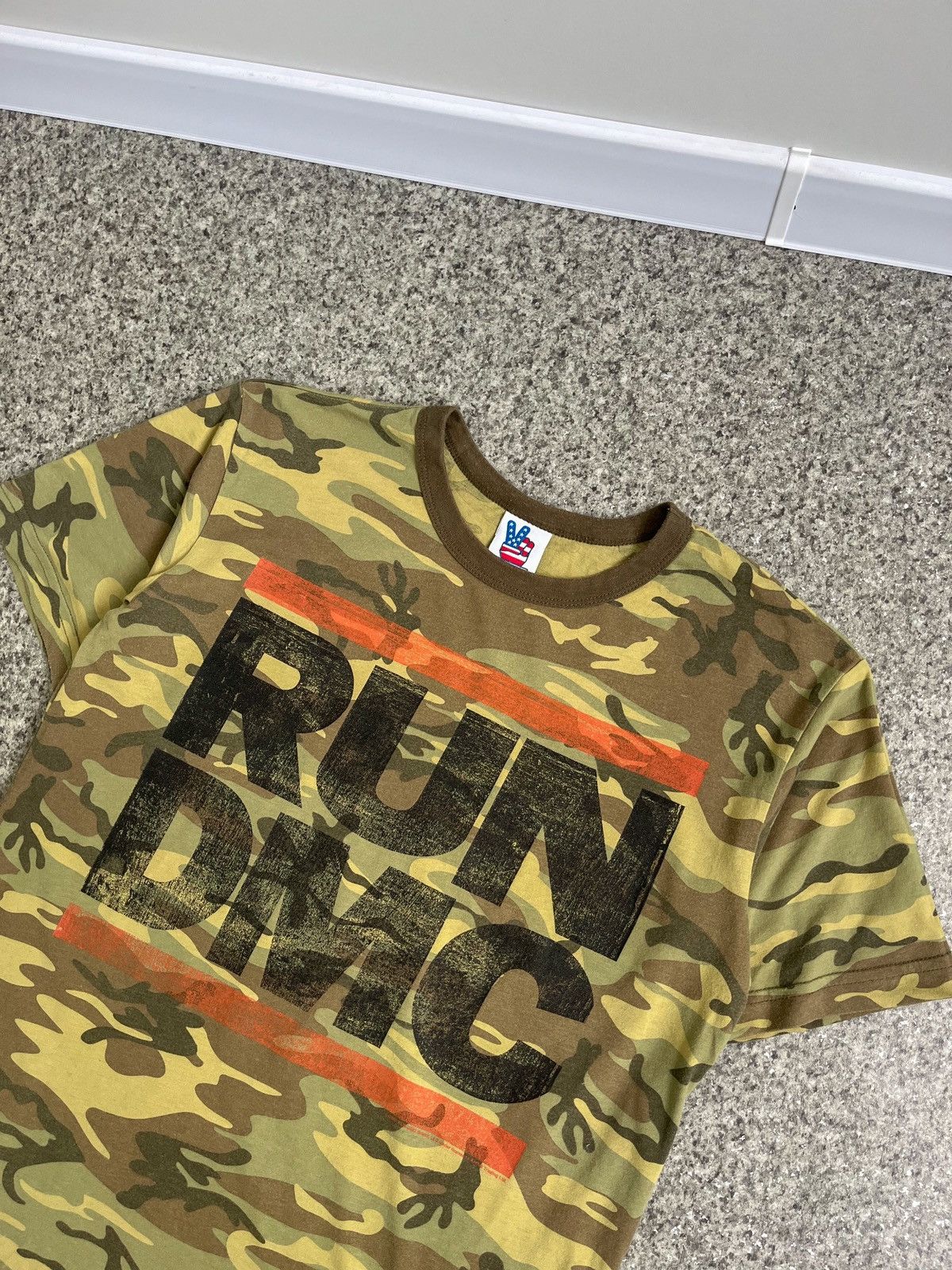Rap Tees × Vintage VINTAGE 2007 MADE IN USA RUN DMC MENS TEE JUNK FOOD Size US M / EU 48-50 / 2 - 2 Thumbnail