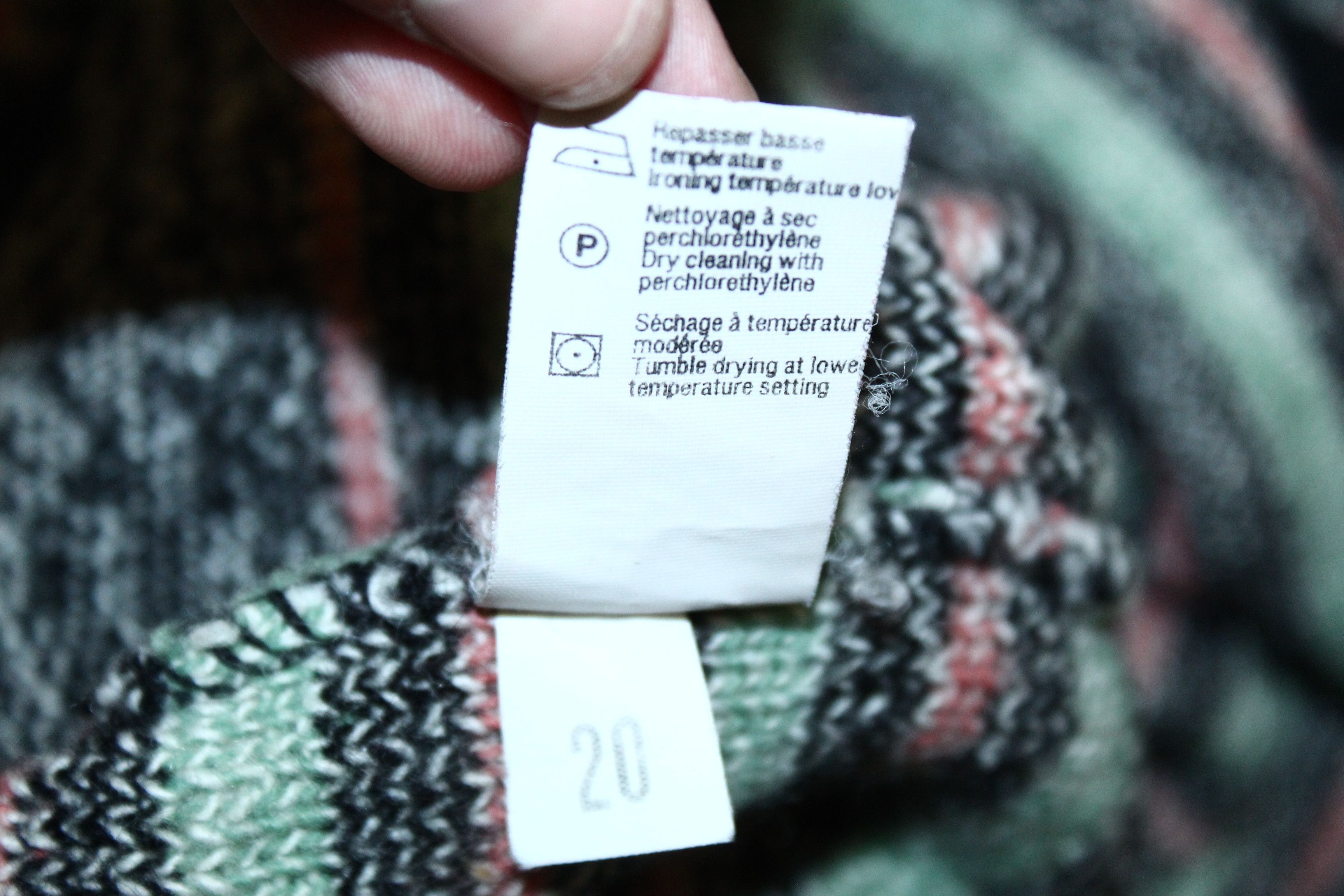 Homespun Knitwear Jacquard Paris Wool Blend Native Pattern Oversize Cardigan Size M / US 6-8 / IT 42-44 - 13 Thumbnail