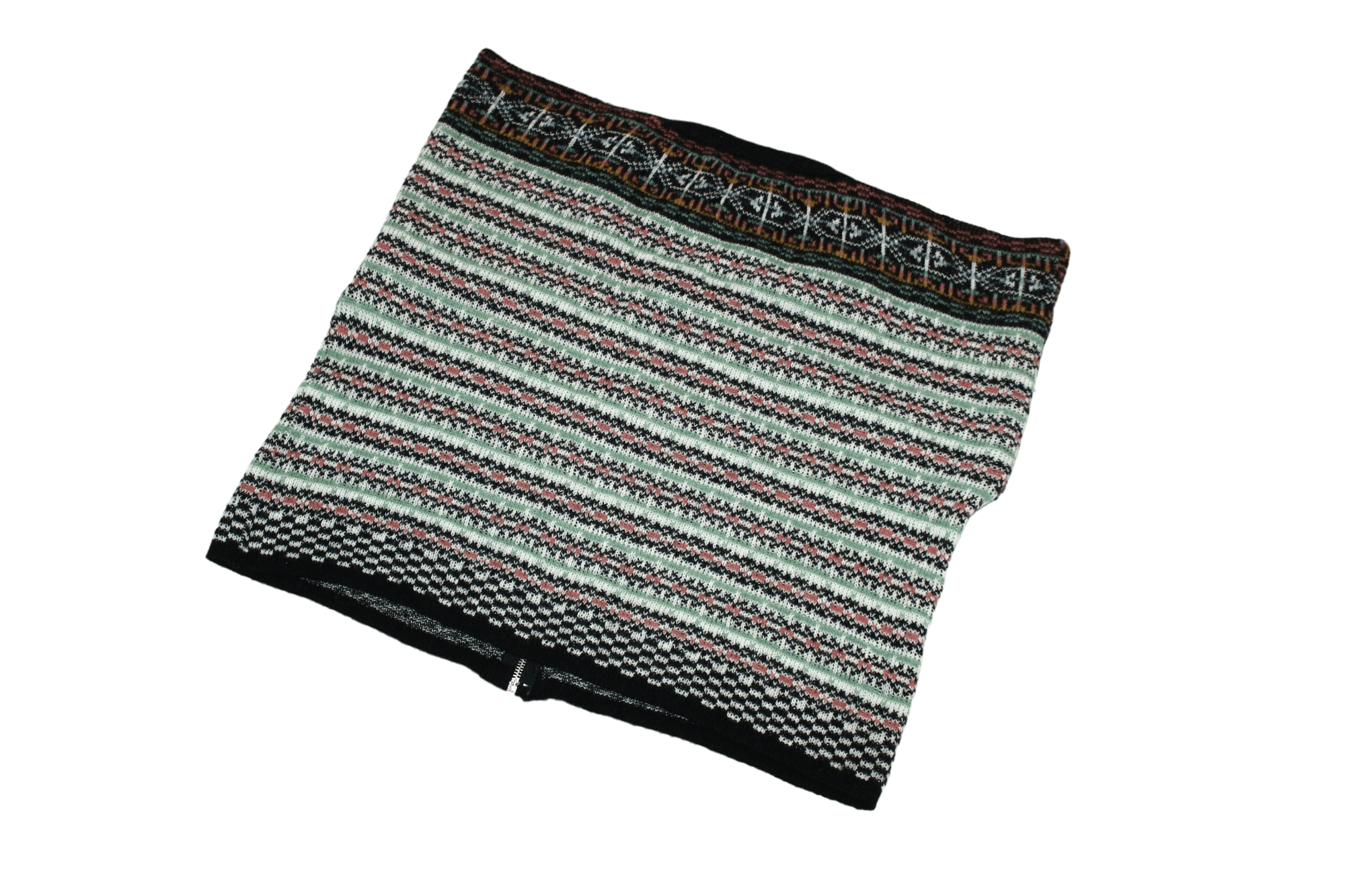 Homespun Knitwear Jacquard Paris Wool Blend Native Pattern Oversize Cardigan Size M / US 6-8 / IT 42-44 - 9 Thumbnail