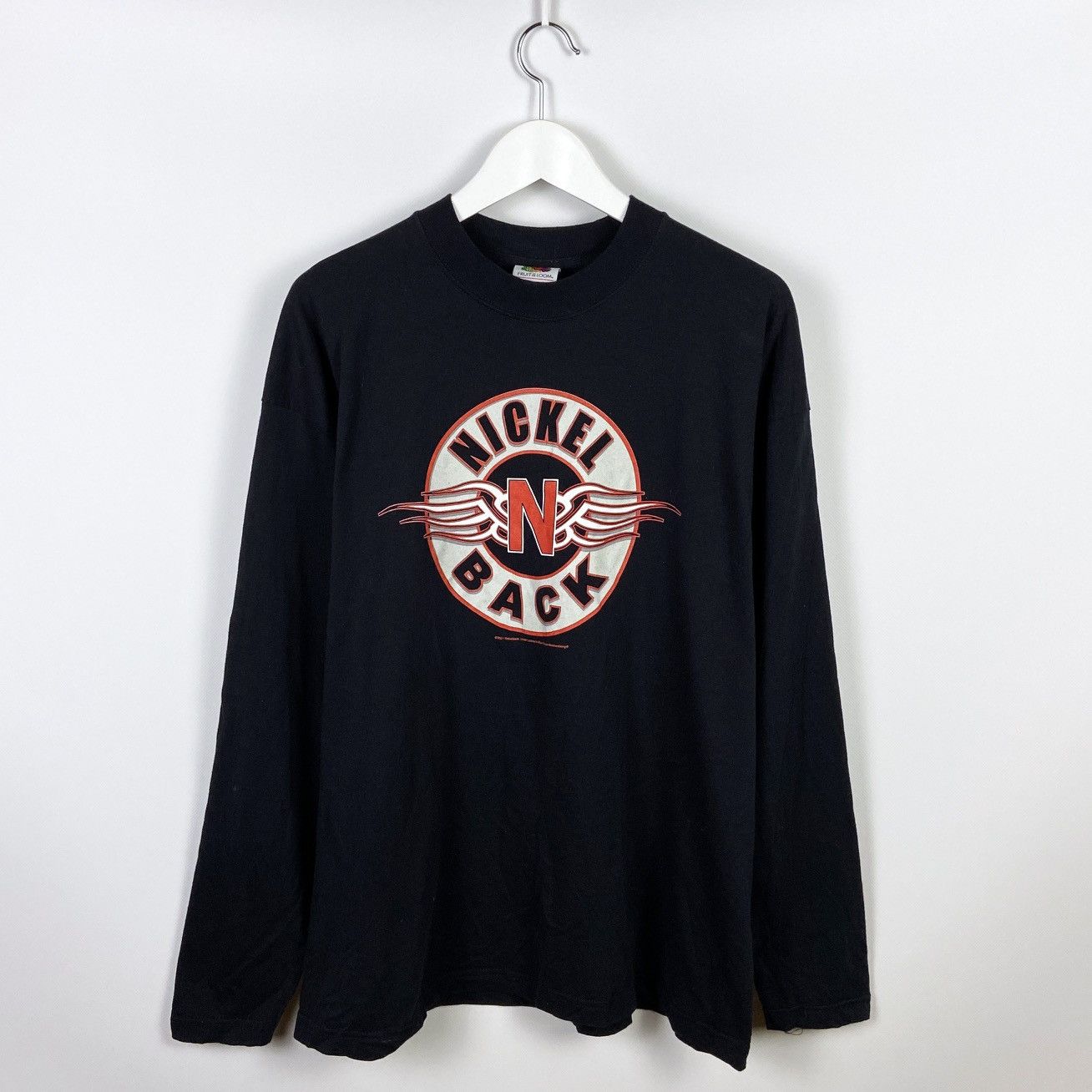 Band Tees Vintage 00s Nickelback Rock band deadstock longsleev Size XL Size US XL / EU 56 / 4 - 1 Thumbnail