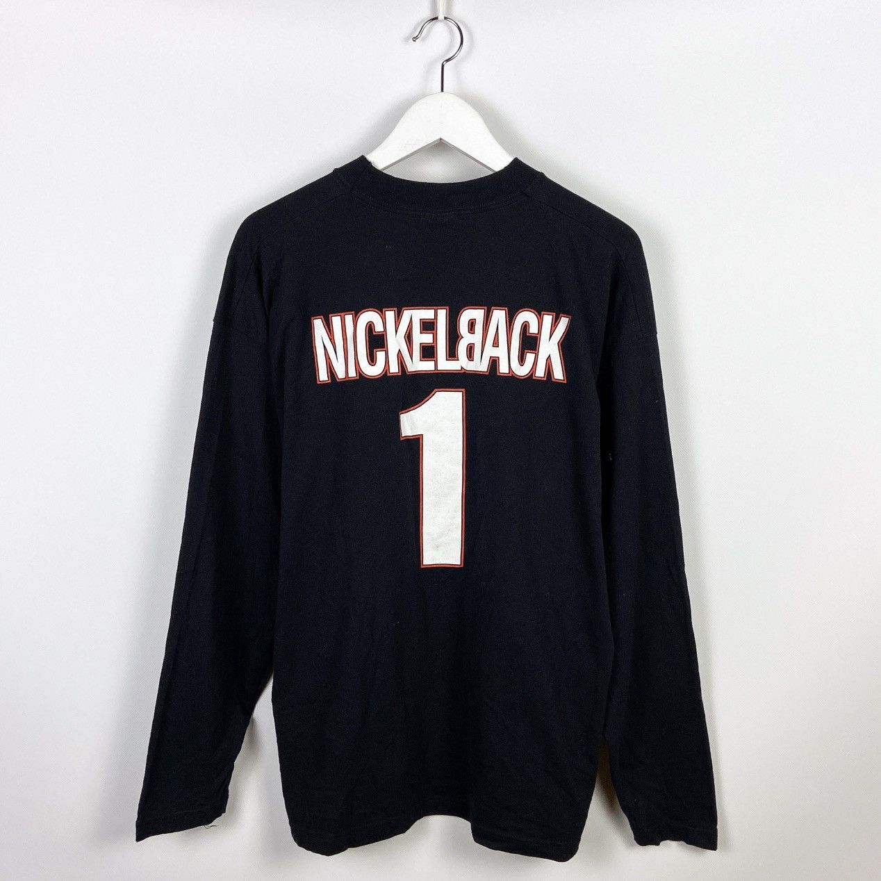 Band Tees Vintage 00s Nickelback Rock band deadstock longsleev Size XL Size US XL / EU 56 / 4 - 2 Thumbnail