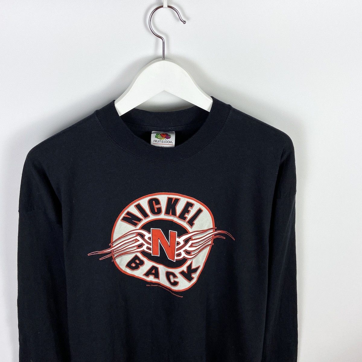 Band Tees Vintage 00s Nickelback Rock band deadstock longsleev Size XL Size US XL / EU 56 / 4 - 3 Thumbnail