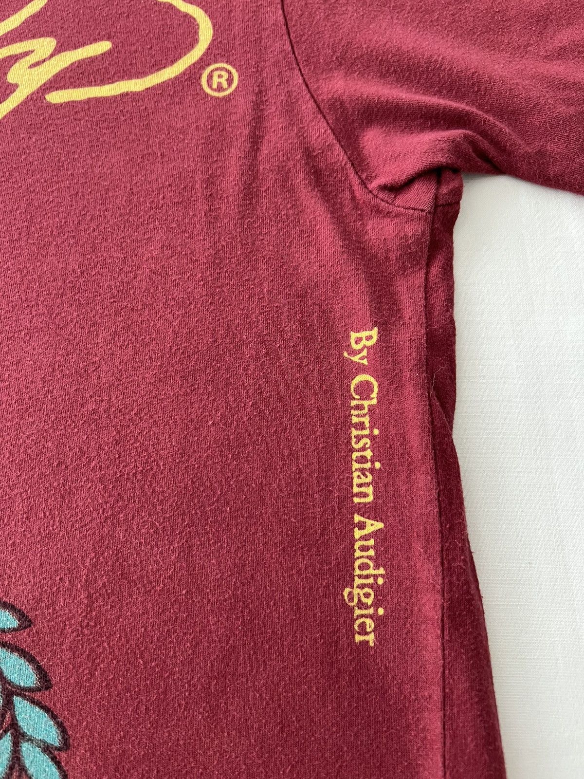 Christian Audigier Ed Hardy Christian Audigier Eagle Streetwear Red Tee Size US S / EU 44-46 / 1 - 5 Thumbnail