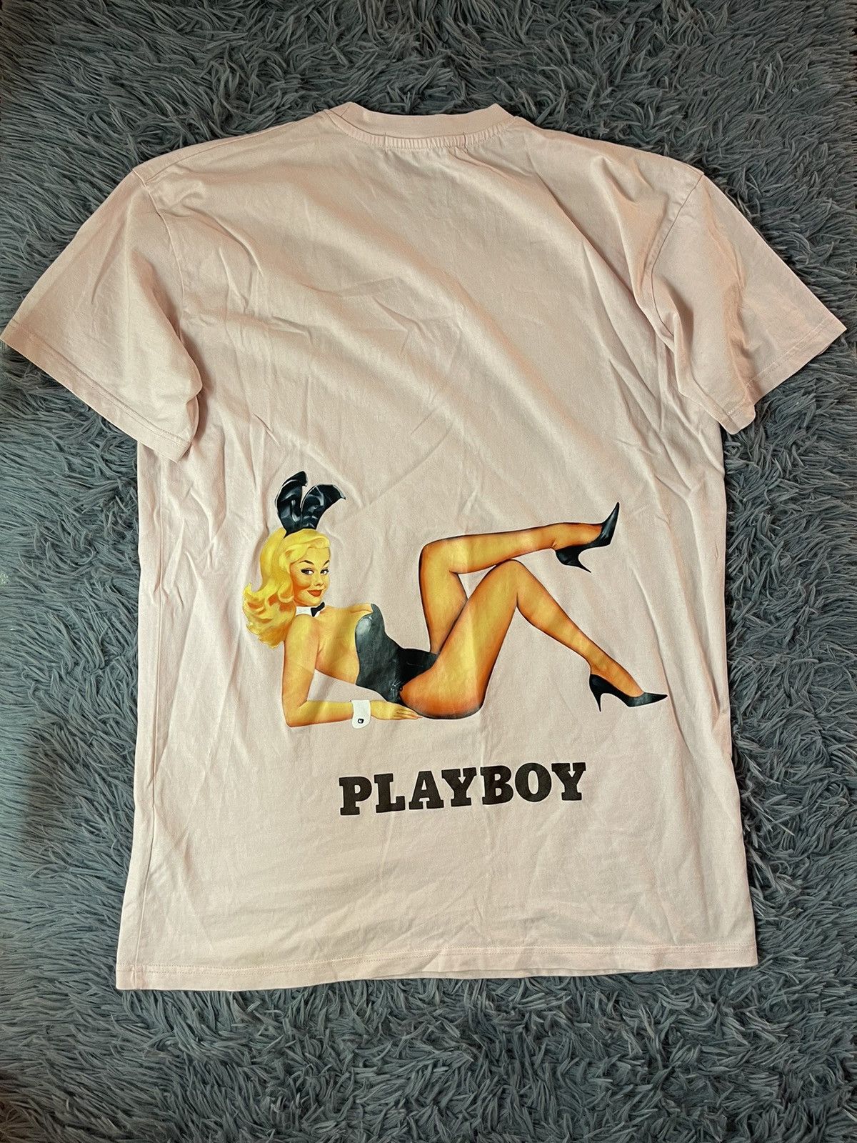 Playboy PlayBoy x Missguided pop art erotic print oversized t-shirt Size US L / EU 52-54 / 3 - 1 Thumbnail