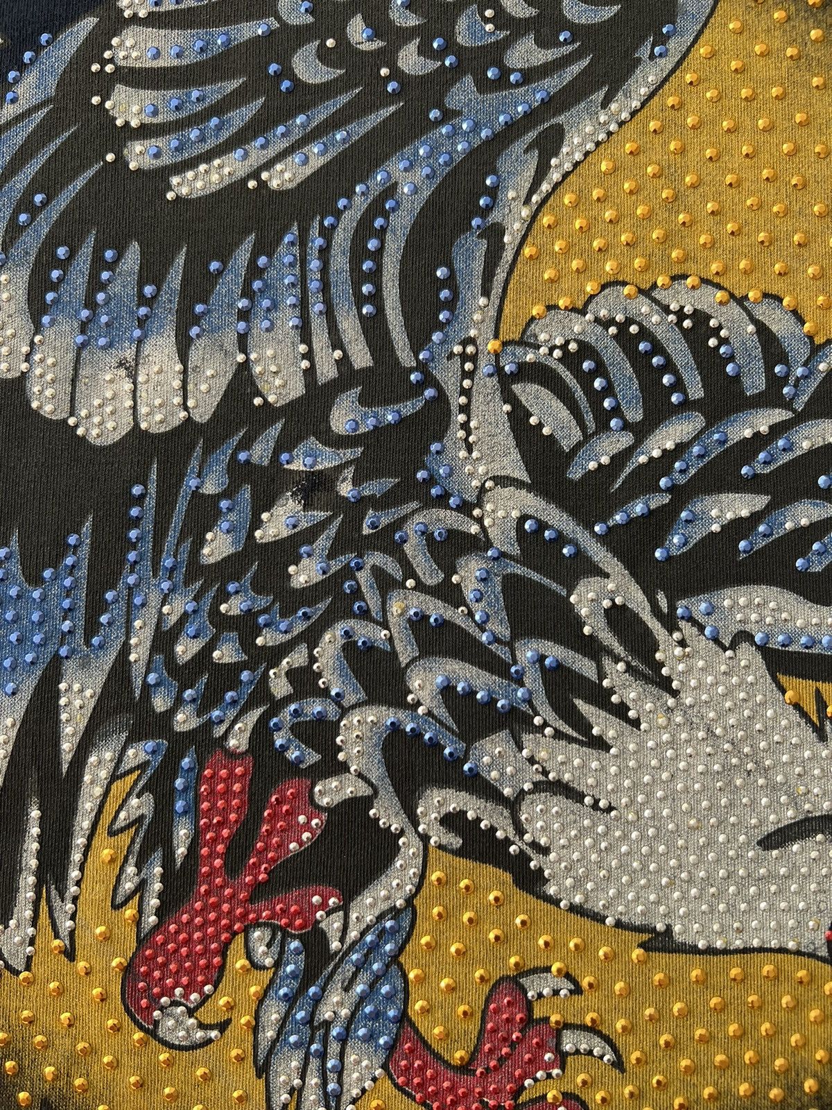 Christian Audigier Ed Hardy Christian Audigier Eagle Streetwear Navy Tee Size US L / EU 52-54 / 3 - 4 Thumbnail