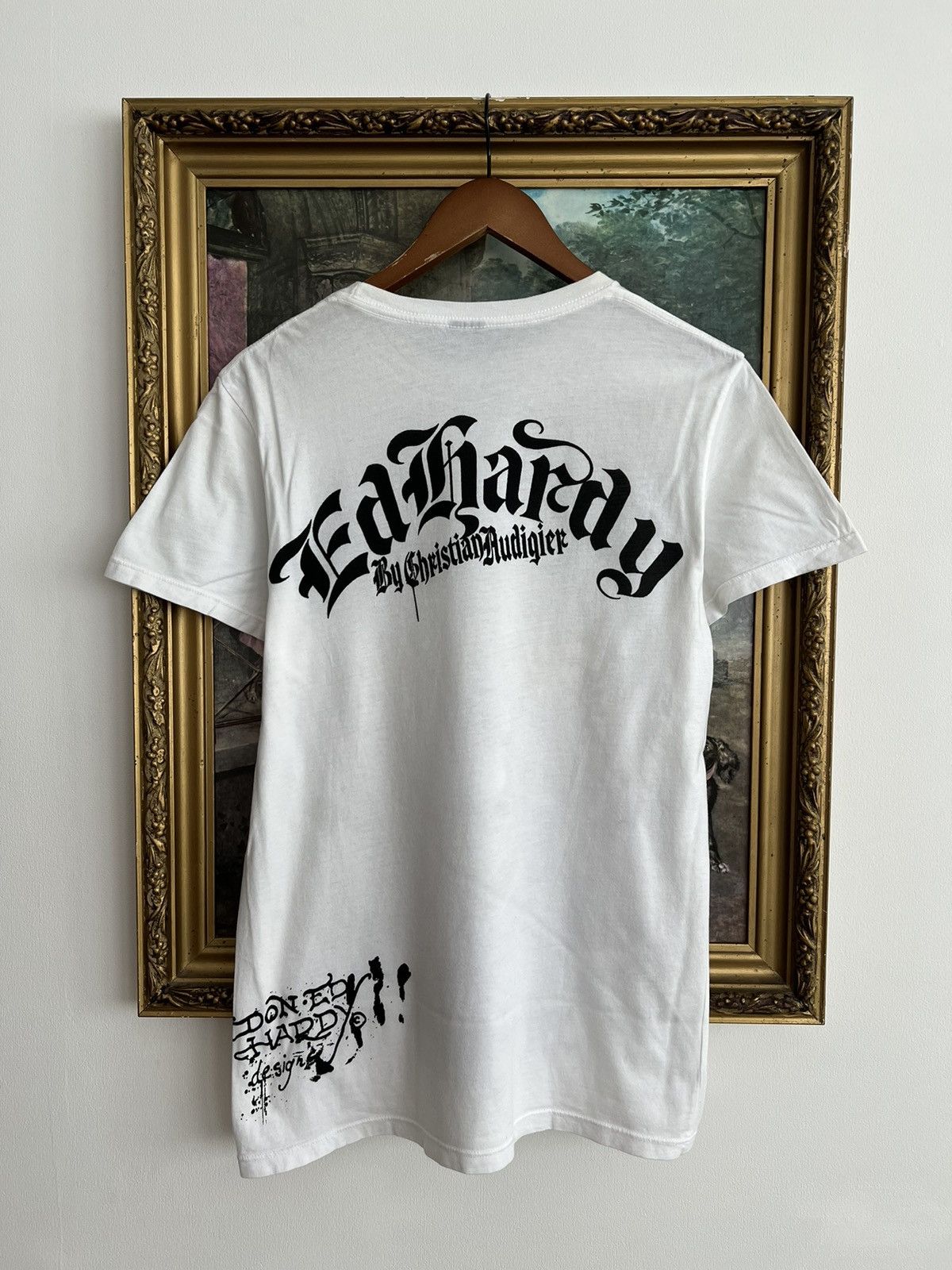 Christian Audigier Ed Hardy Christian Audigier Skull Streetwear White Tee Size US S / EU 44-46 / 1 - 2 Thumbnail