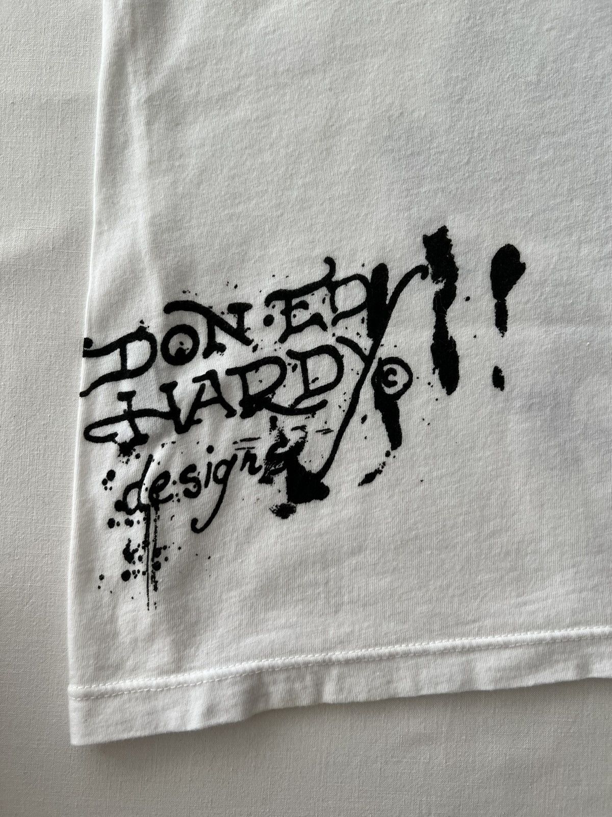 Christian Audigier Ed Hardy Christian Audigier Skull Streetwear White Tee Size US S / EU 44-46 / 1 - 13 Thumbnail