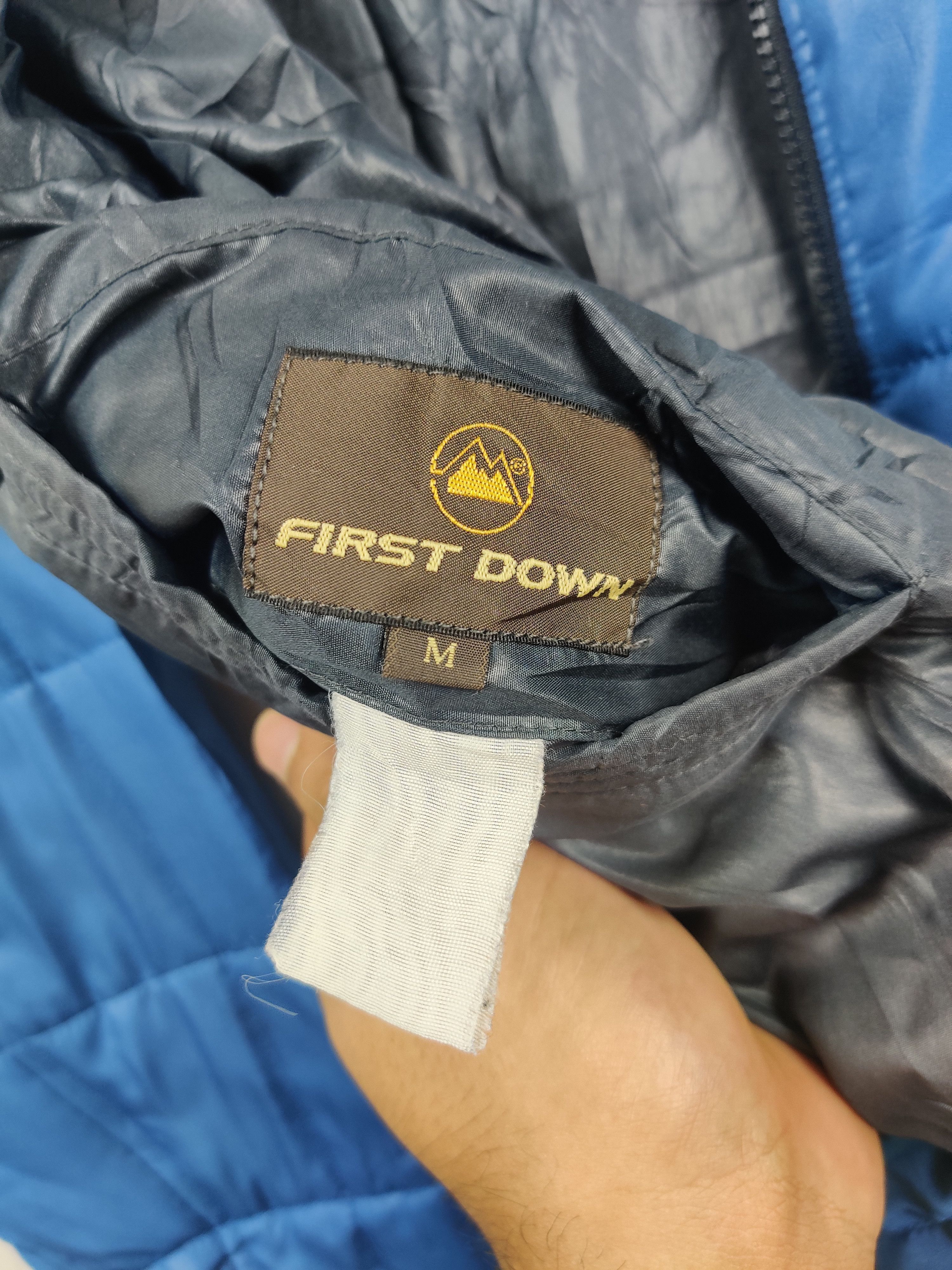 Japanese Brand Vintage First Down Zip Up Jacket Size US M / EU 48-50 / 2 - 5 Thumbnail