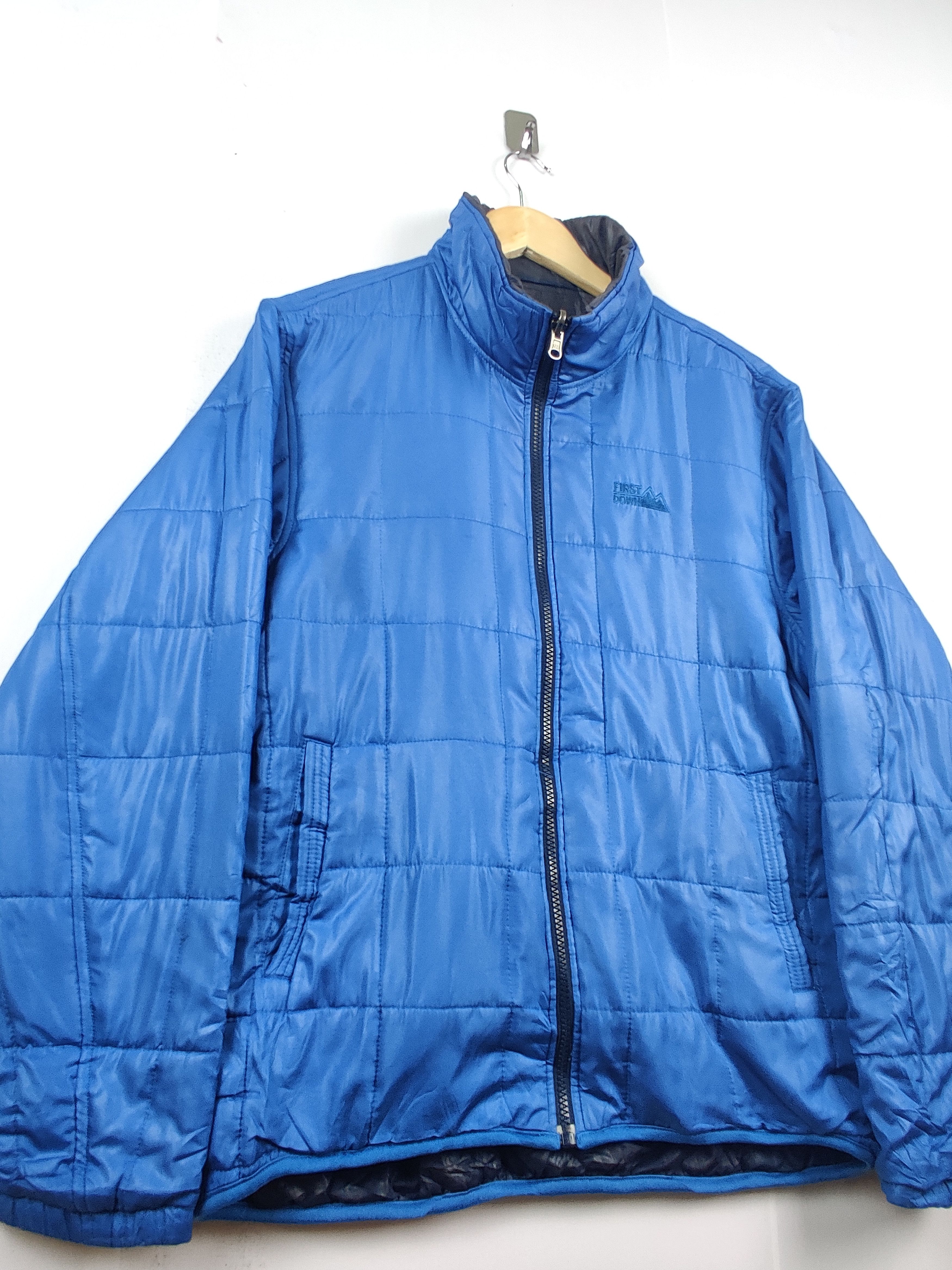 Japanese Brand Vintage First Down Zip Up Jacket Size US M / EU 48-50 / 2 - 7 Thumbnail