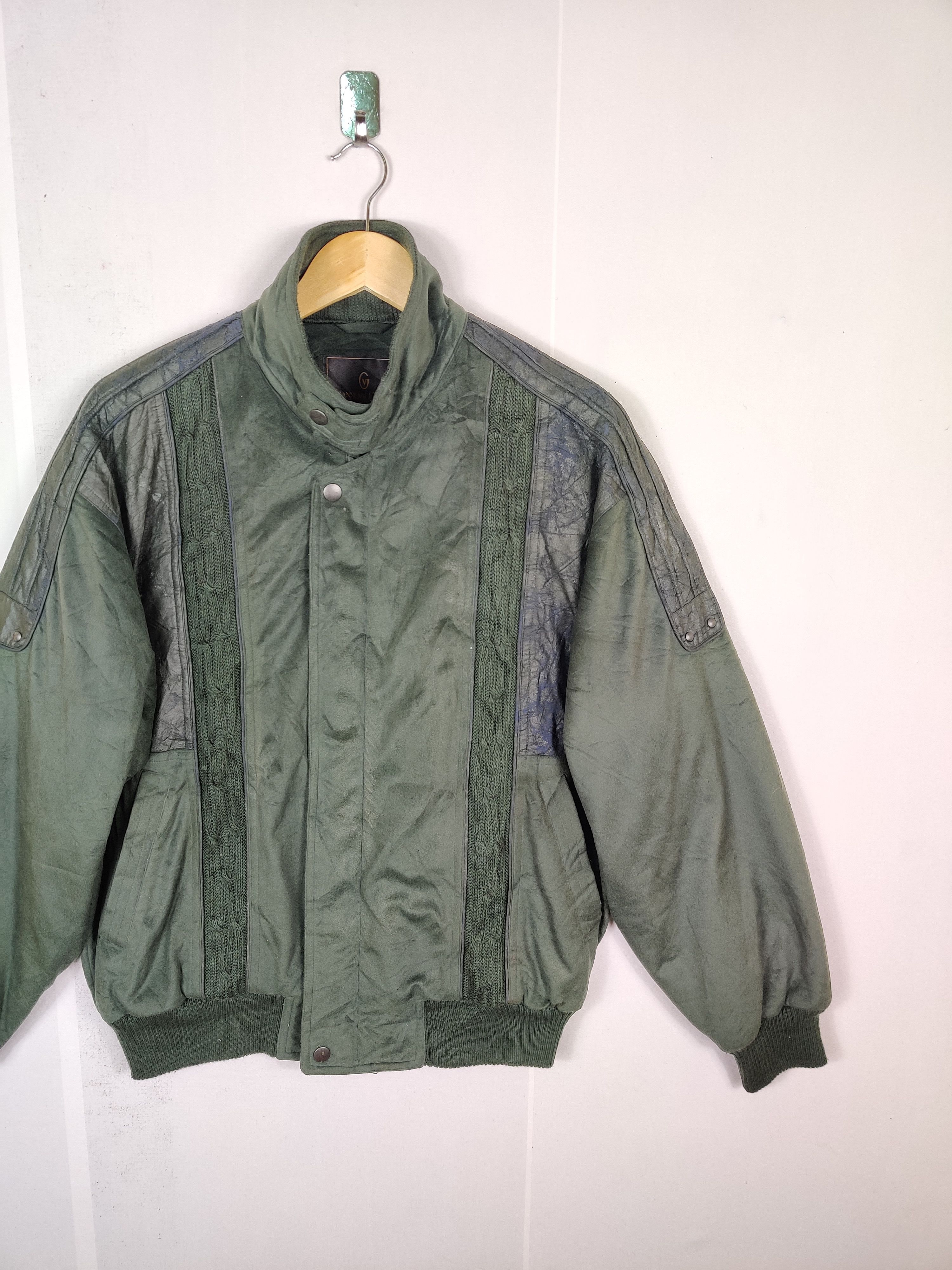 Gianni Valentino × Vintage Vintage Gianni Valentino Zipper Jacket Size US L / EU 52-54 / 3 - 2 Thumbnail