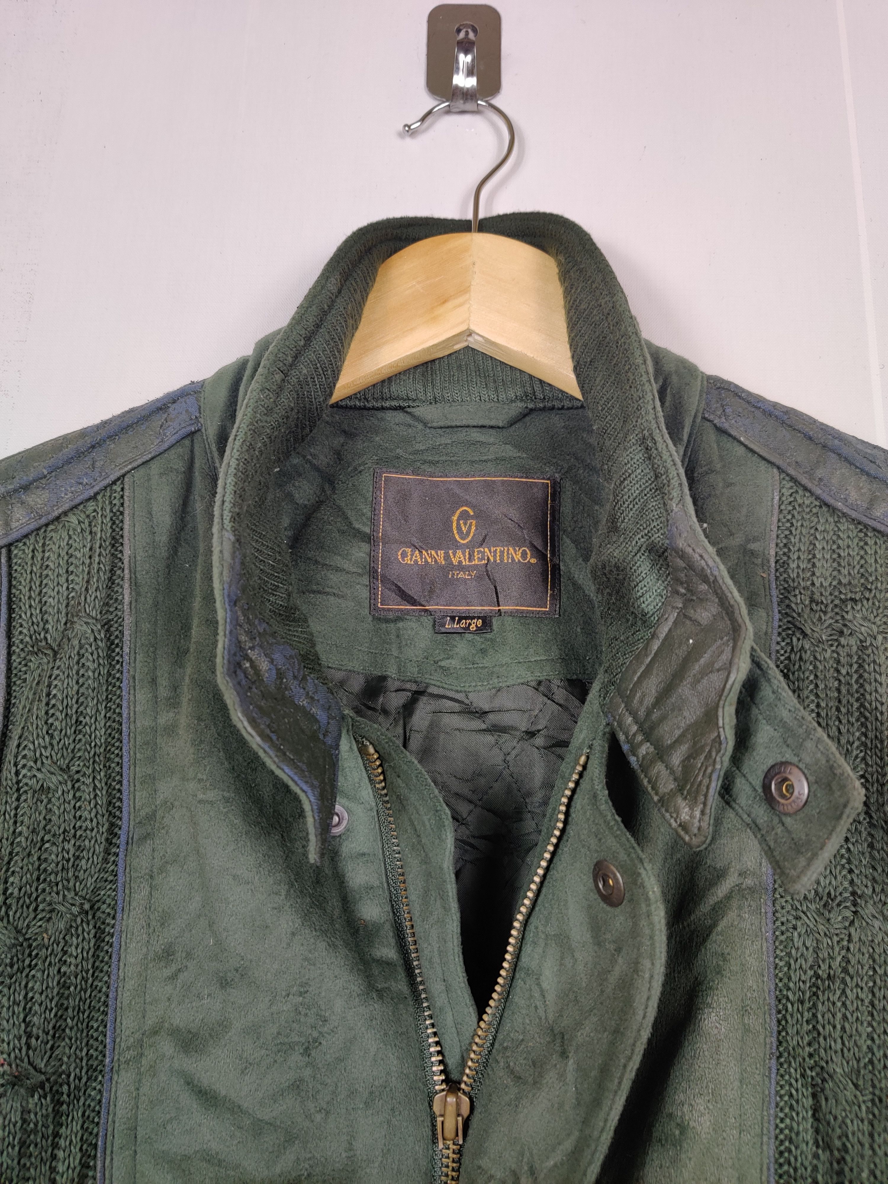Gianni Valentino × Vintage Vintage Gianni Valentino Zipper Jacket Size US L / EU 52-54 / 3 - 6 Thumbnail