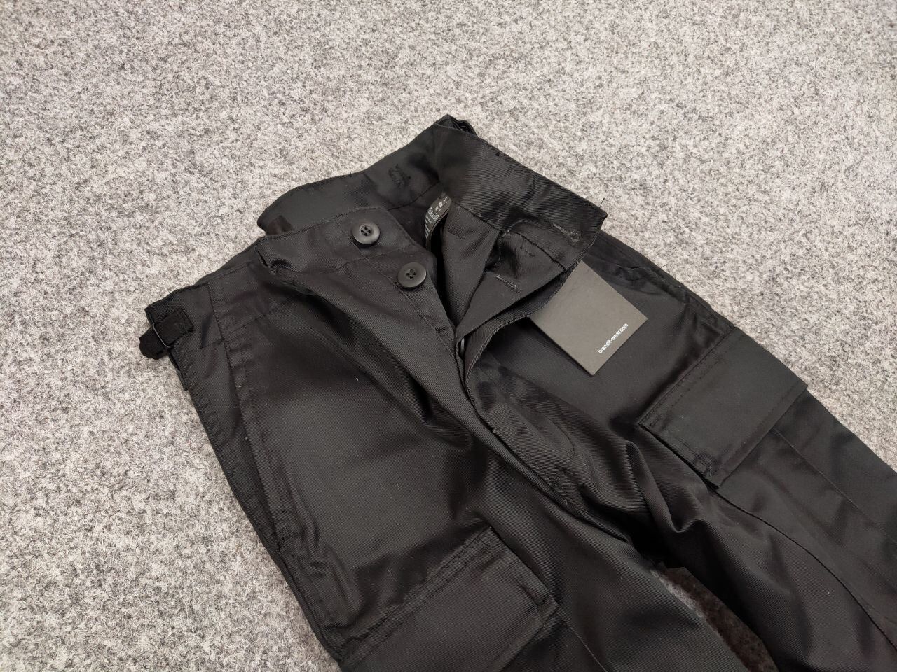 Japanese Brand New Vintage Japanese style classic Black Cargo Pants Hype Size US 32 / EU 48 - 12 Thumbnail