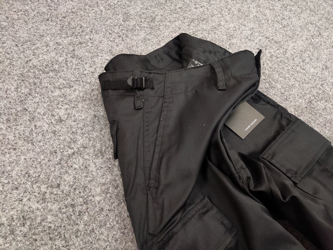 Japanese Brand New Vintage Japanese style classic Black Cargo Pants Hype Size US 32 / EU 48 - 13 Thumbnail