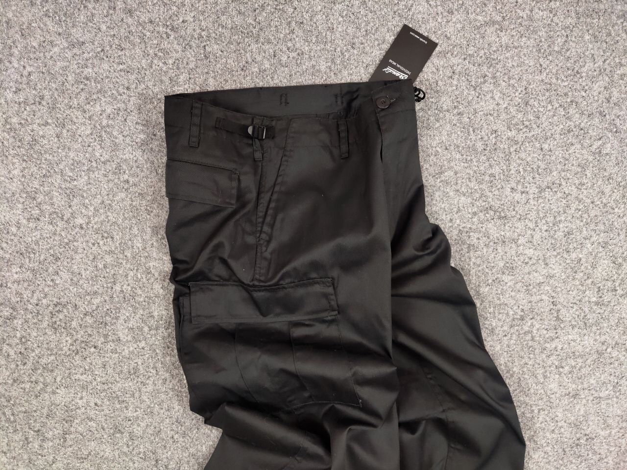 Japanese Brand New Vintage Japanese style classic Black Cargo Pants Hype Size US 32 / EU 48 - 18 Thumbnail