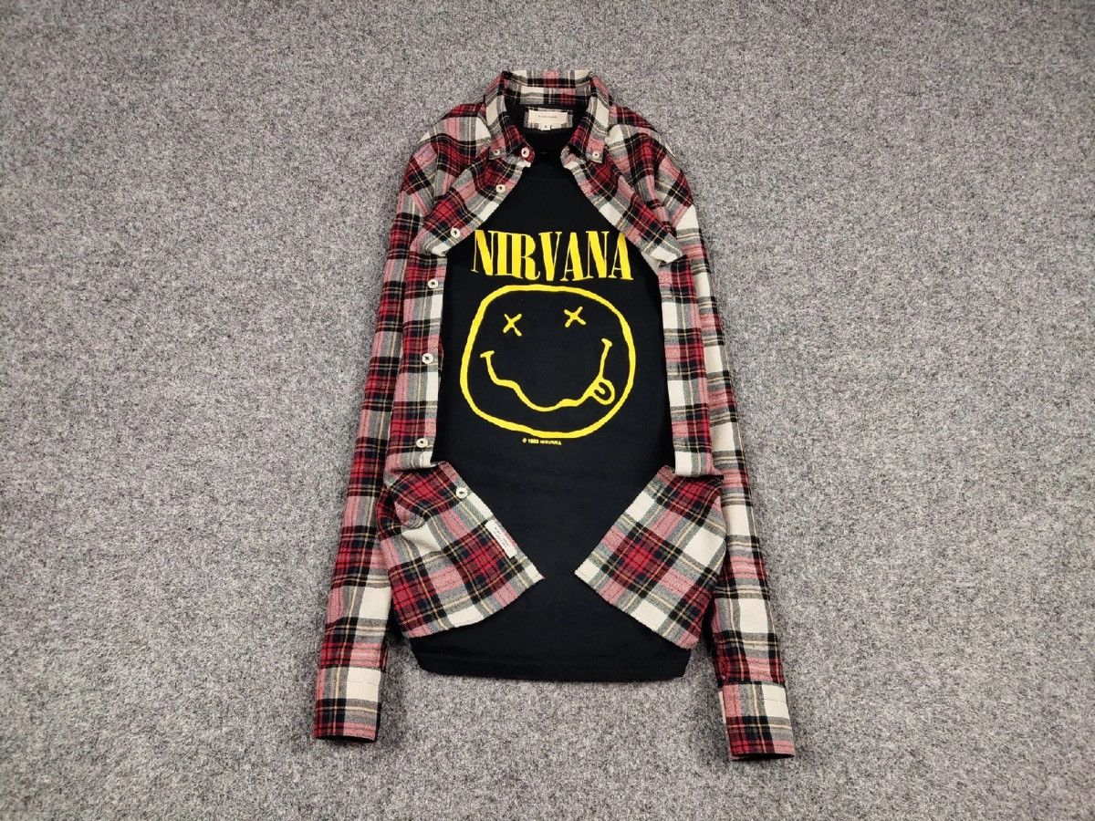 Flannel Vintage Flannel Shirt Travis Scott Style Size US M / EU 48-50 / 2 - 2 Thumbnail
