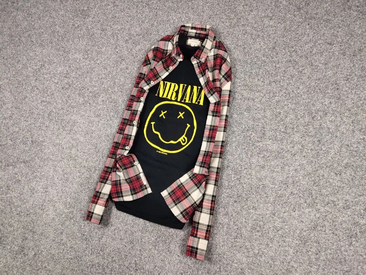Flannel Vintage Flannel Shirt Travis Scott Style Size US M / EU 48-50 / 2 - 3 Thumbnail