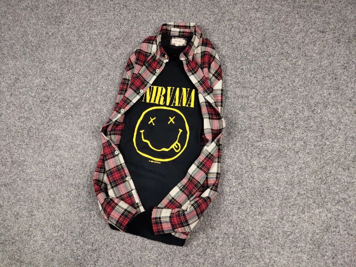 Flannel Vintage Flannel Shirt Travis Scott Style Size US M / EU 48-50 / 2 - 9 Thumbnail