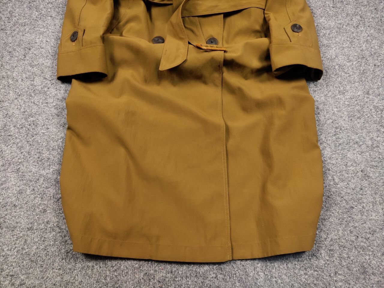 Christian Dior Monsieur Vintage 90's Christian Dior Yellow Gold Trench Coat Jacket Size M / US 6-8 / IT 42-44 - 10 Thumbnail