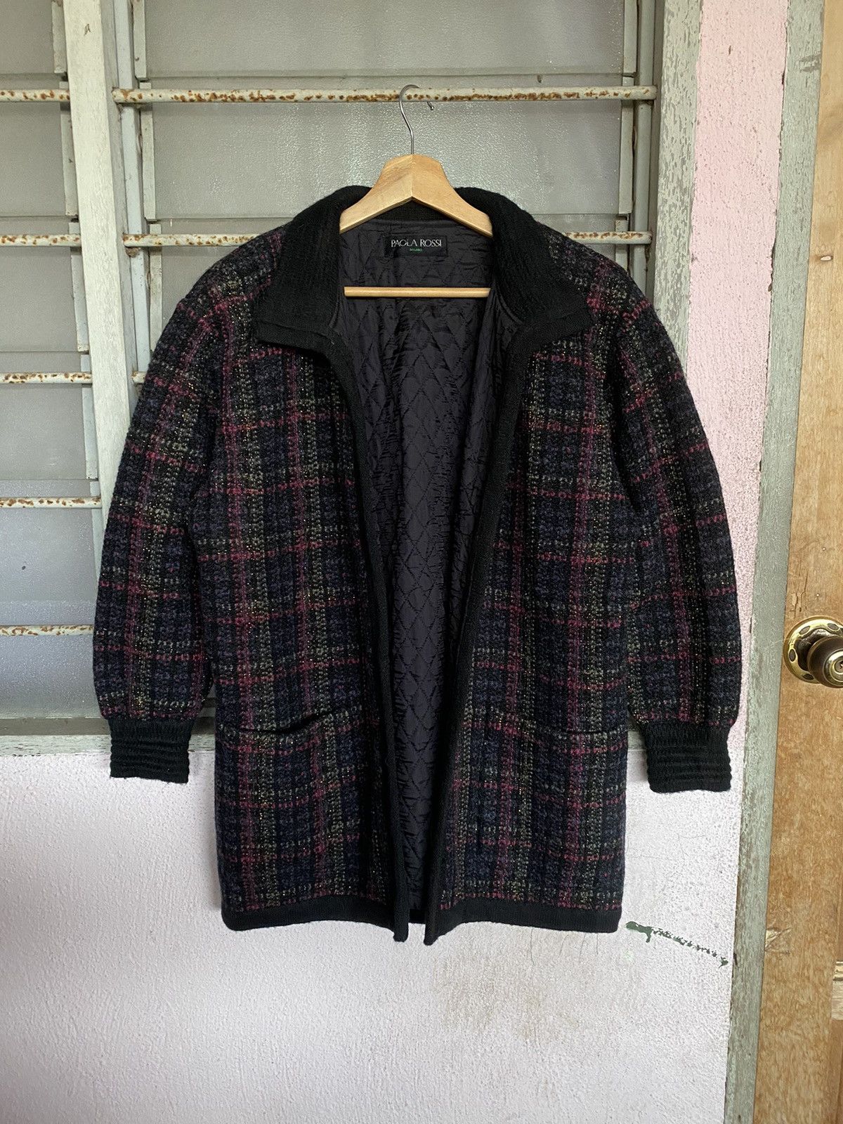 Vintage ⚡️Steals⚡️ Paola Rossi Milano knitted Cardigan Size M / US 6-8 / IT 42-44 - 5 Thumbnail
