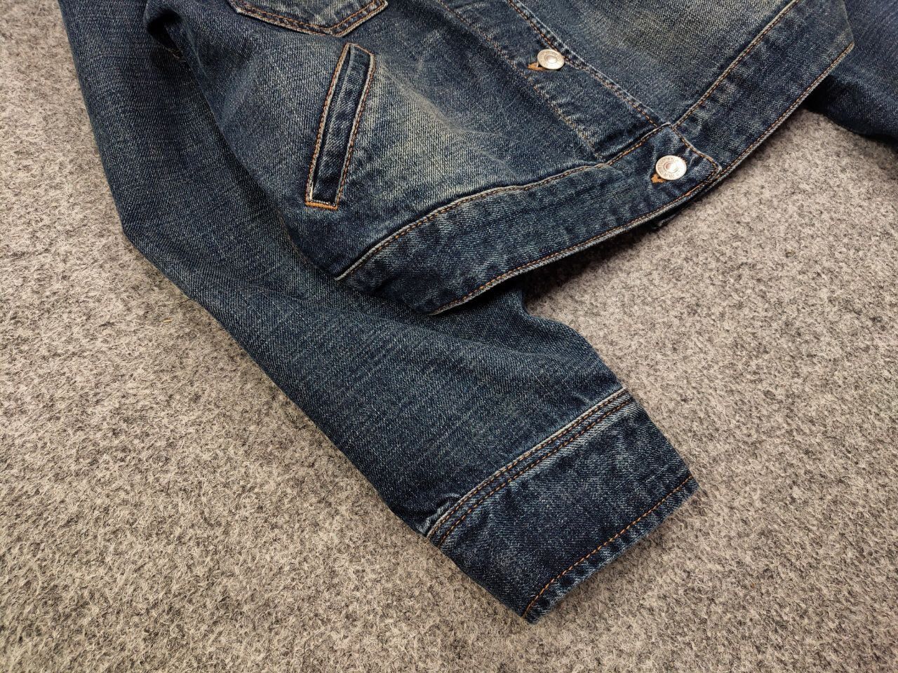 Isabel Marant Etoile Isabel Etoile Marant Bolinea Denim Puff Sleeve Jacket Size S / US 4 / IT 40 - 6 Thumbnail