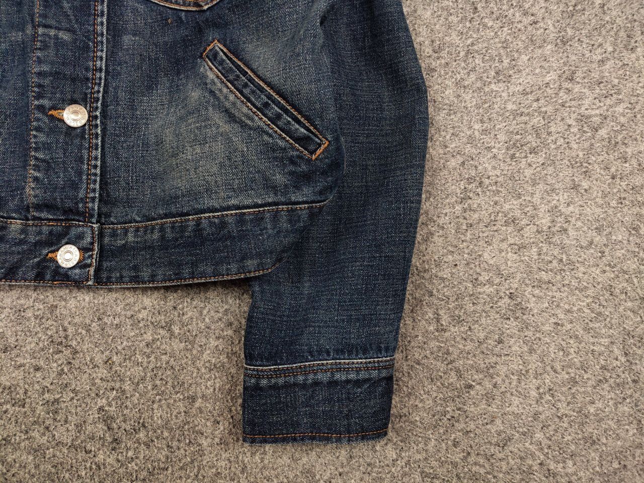 Isabel Marant Etoile Isabel Etoile Marant Bolinea Denim Puff Sleeve Jacket Size S / US 4 / IT 40 - 10 Thumbnail