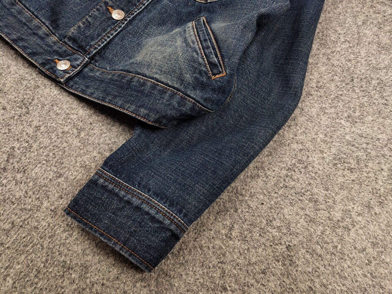 Isabel Marant Etoile Isabel Etoile Marant Bolinea Denim Puff Sleeve Jacket Size S / US 4 / IT 40 - 5 Thumbnail