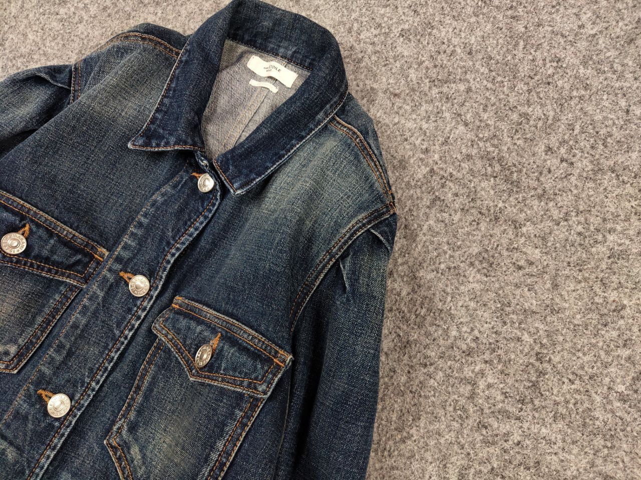 Isabel Marant Etoile Isabel Etoile Marant Bolinea Denim Puff Sleeve Jacket Size S / US 4 / IT 40 - 4 Thumbnail