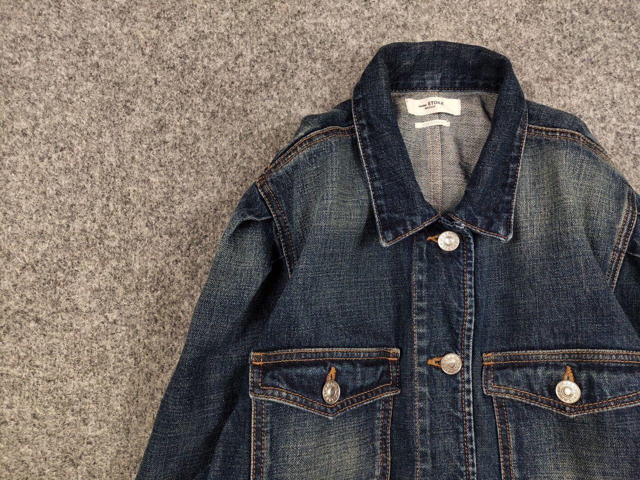 Isabel Marant Etoile Isabel Etoile Marant Bolinea Denim Puff Sleeve Jacket Size S / US 4 / IT 40 - 11 Thumbnail