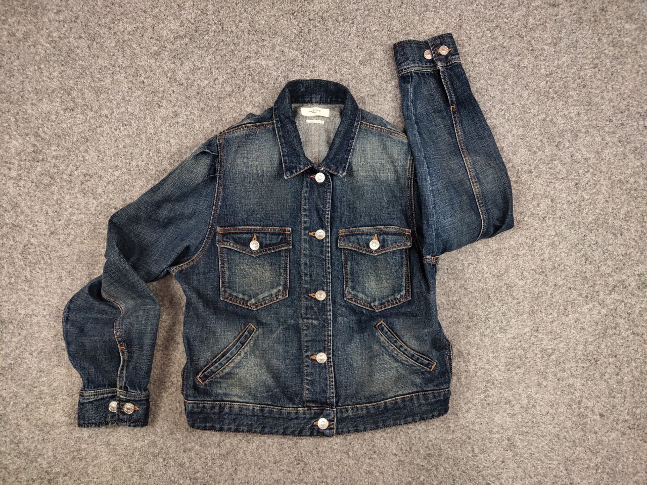 Isabel Marant Etoile Isabel Etoile Marant Bolinea Denim Puff Sleeve Jacket Size S / US 4 / IT 40 - 12 Thumbnail
