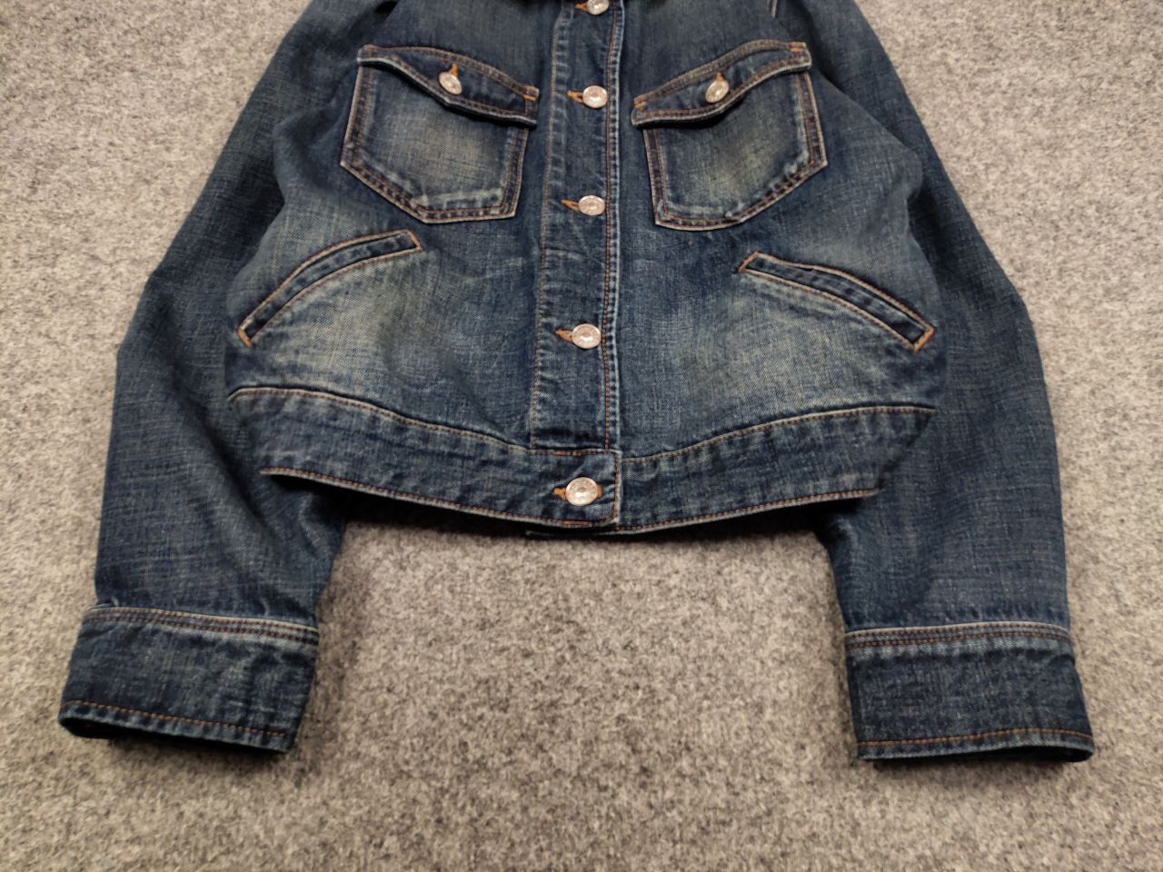 Isabel Marant Etoile Isabel Etoile Marant Bolinea Denim Puff Sleeve Jacket Size S / US 4 / IT 40 - 9 Thumbnail