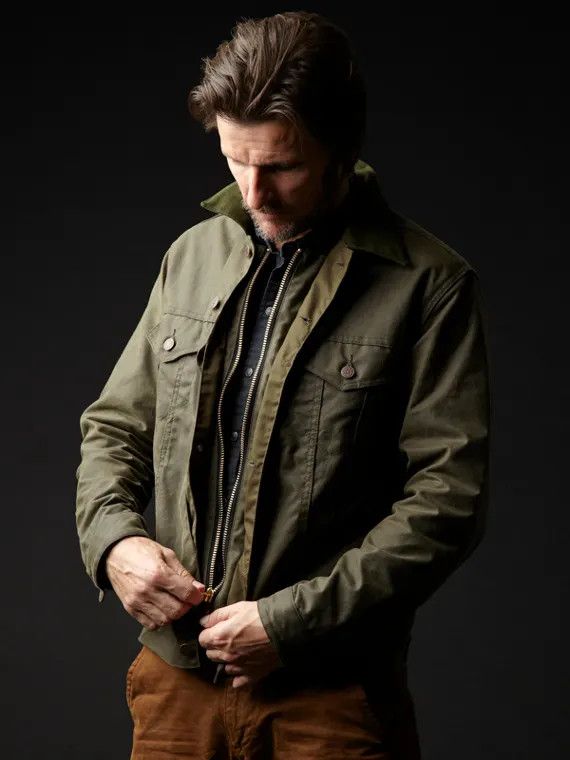 Filson Levi s Levi s x Filson Hunter Trucker Jacket M Olive Grailed