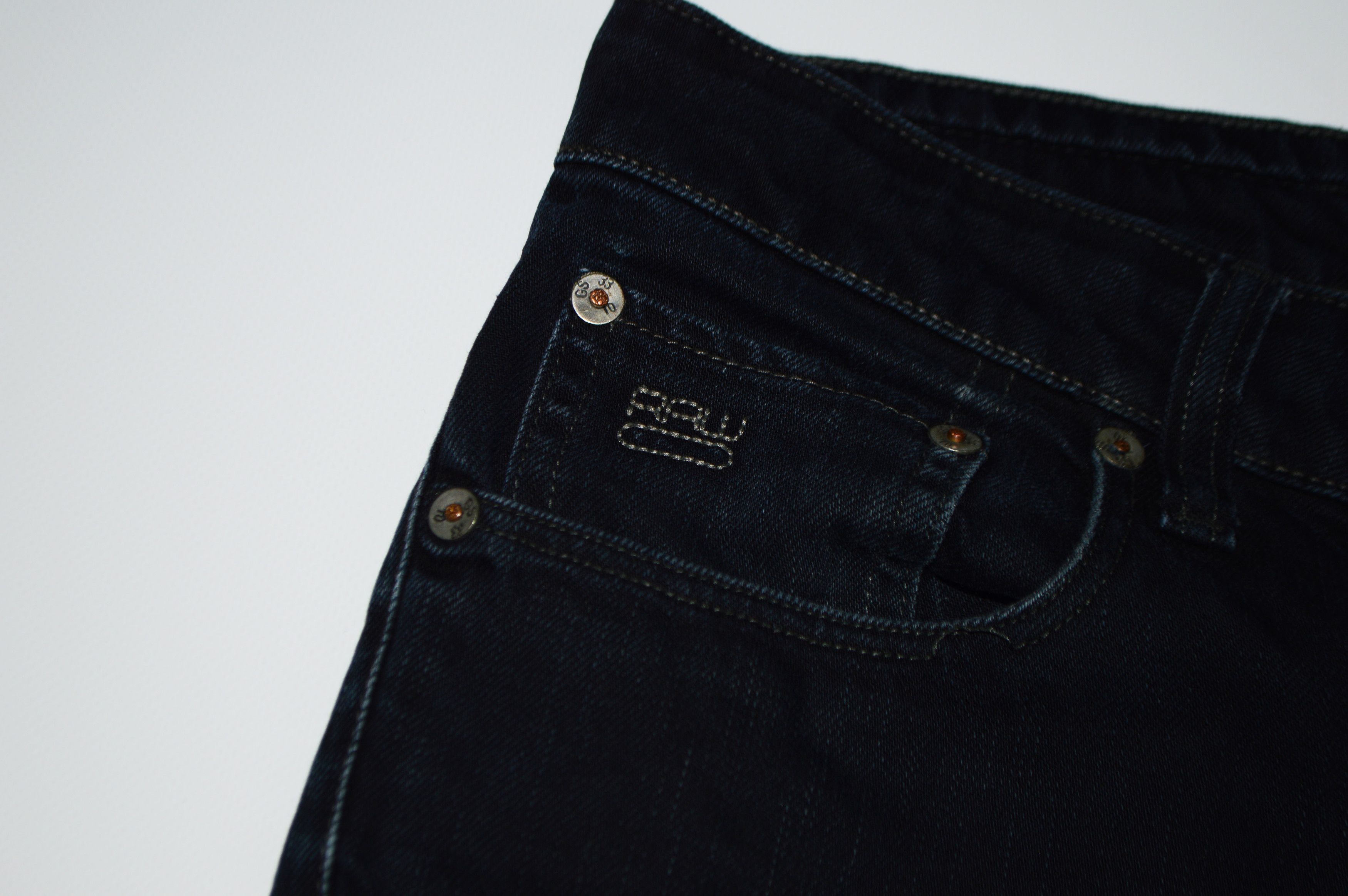 G-Star G-Star 3301 Low Tapered Denim Jeans Size US 31 - 3 Thumbnail