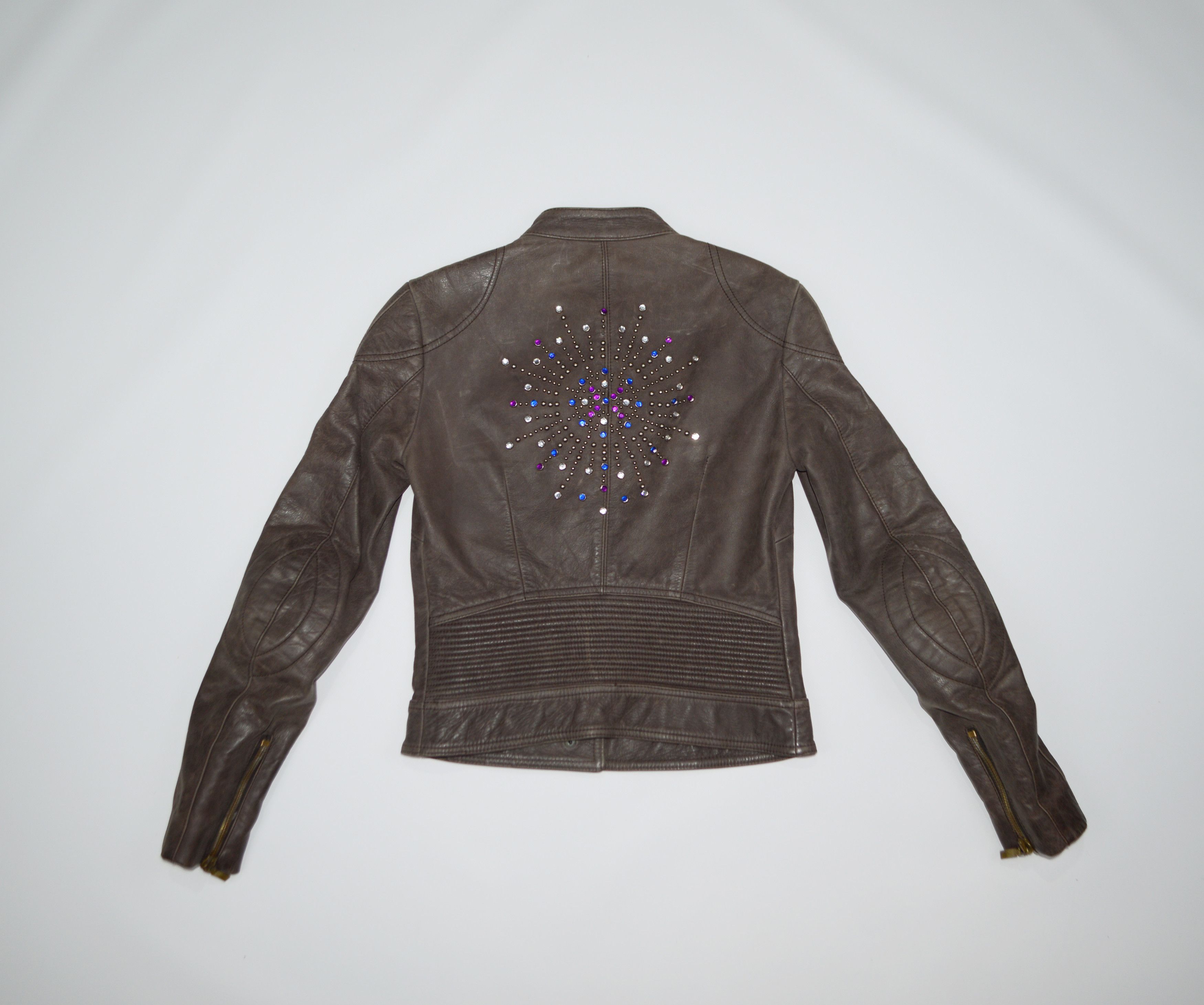 Iceberg Vintage Iceberg Leather Bicker Jacket Size S / US 4 / IT 40 - 9 Thumbnail