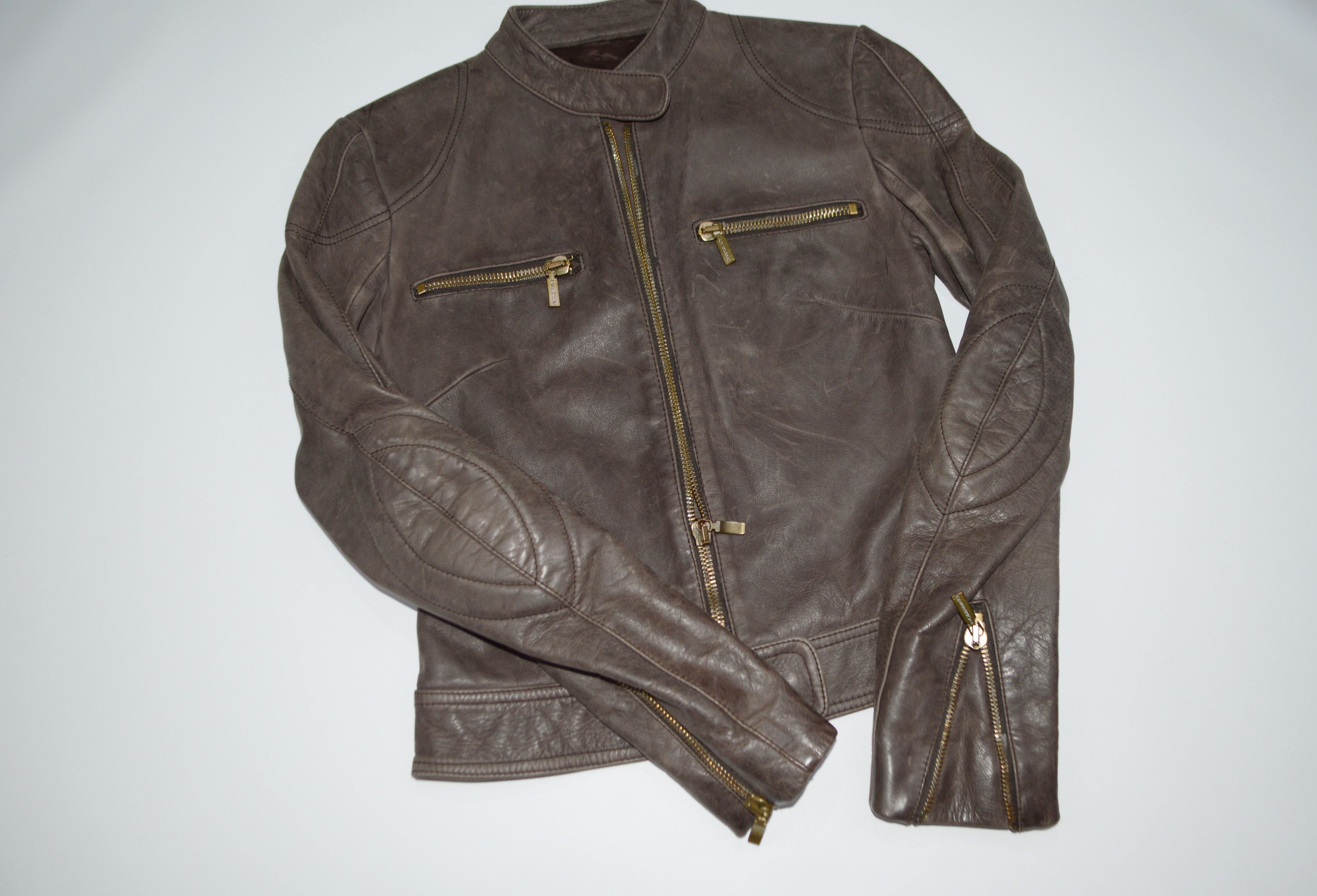 Iceberg Vintage Iceberg Leather Bicker Jacket Size S / US 4 / IT 40 - 7 Thumbnail