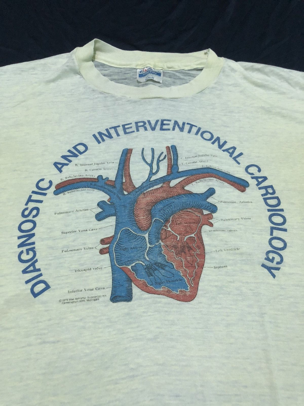 Vintage VINTAGE HANES 50:50 TEE Size US L / EU 52-54 / 3 - 3 Thumbnail