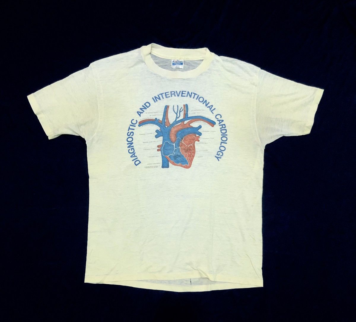 Vintage VINTAGE HANES 50:50 TEE Size US L / EU 52-54 / 3 - 1 Thumbnail