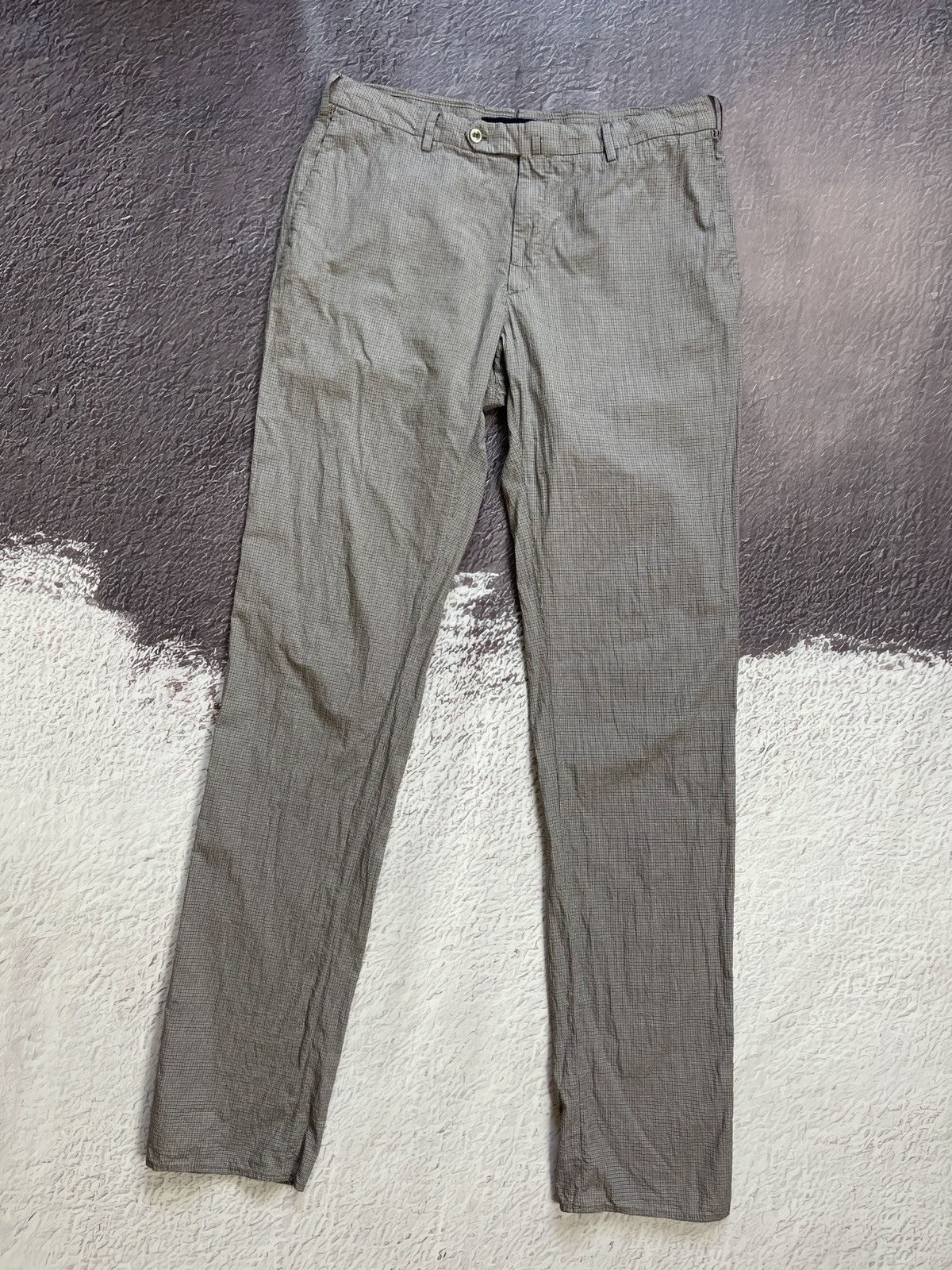Incotex Incotex Venezia 1951 lightweight checkered chino pants Size US 36 / EU 52 - 2 Thumbnail