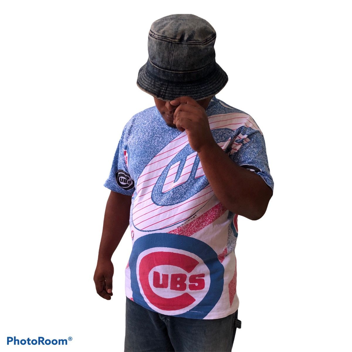 MLB × Vintage Vintage 90s CUBS Chicago Full printed size L Size US L / EU 52-54 / 3 - 1 Thumbnail