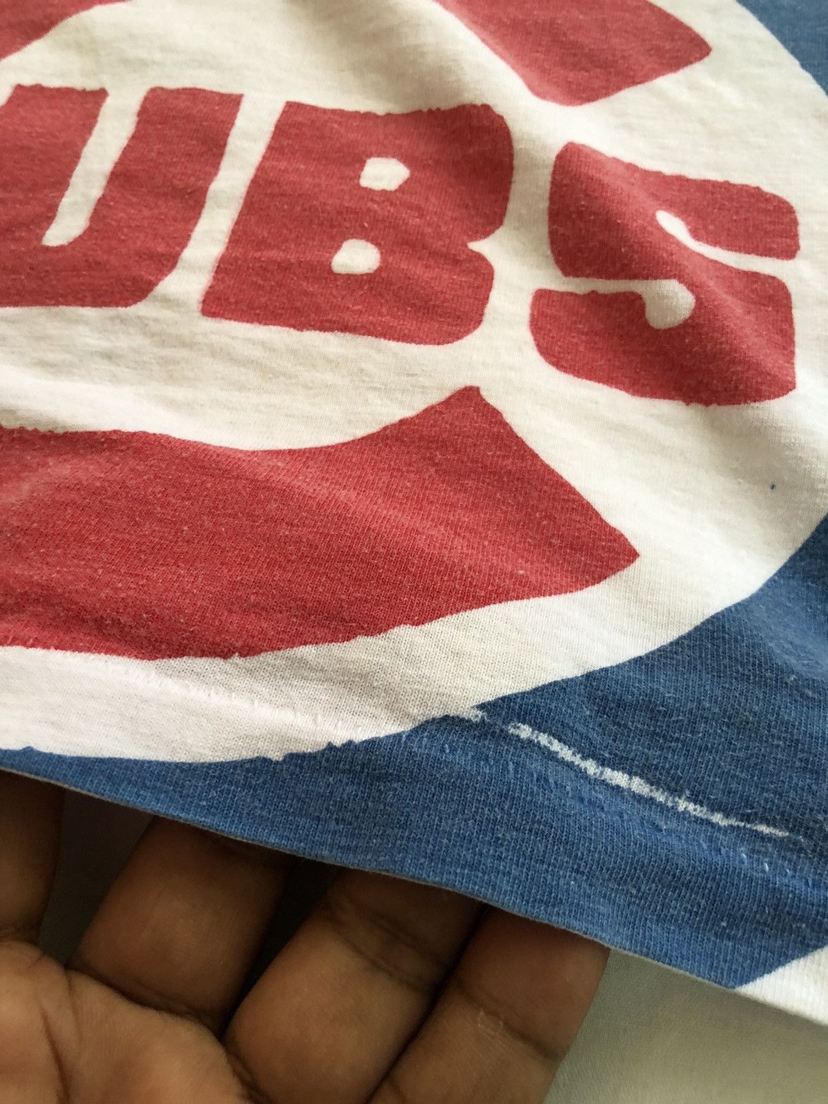 MLB × Vintage Vintage 90s CUBS Chicago Full printed size L Size US L / EU 52-54 / 3 - 7 Thumbnail