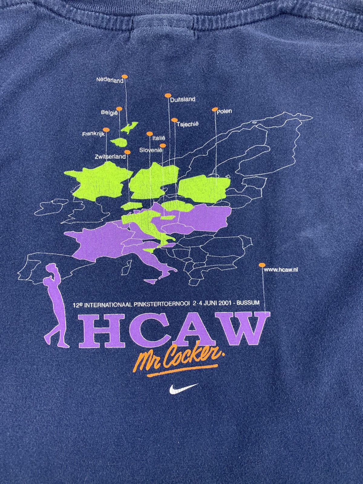 Nike × Vintage Nike HCAW MR Cocker Baseball Vintage T Shirt 2001 Size US XL / EU 56 / 4 - 4 Thumbnail
