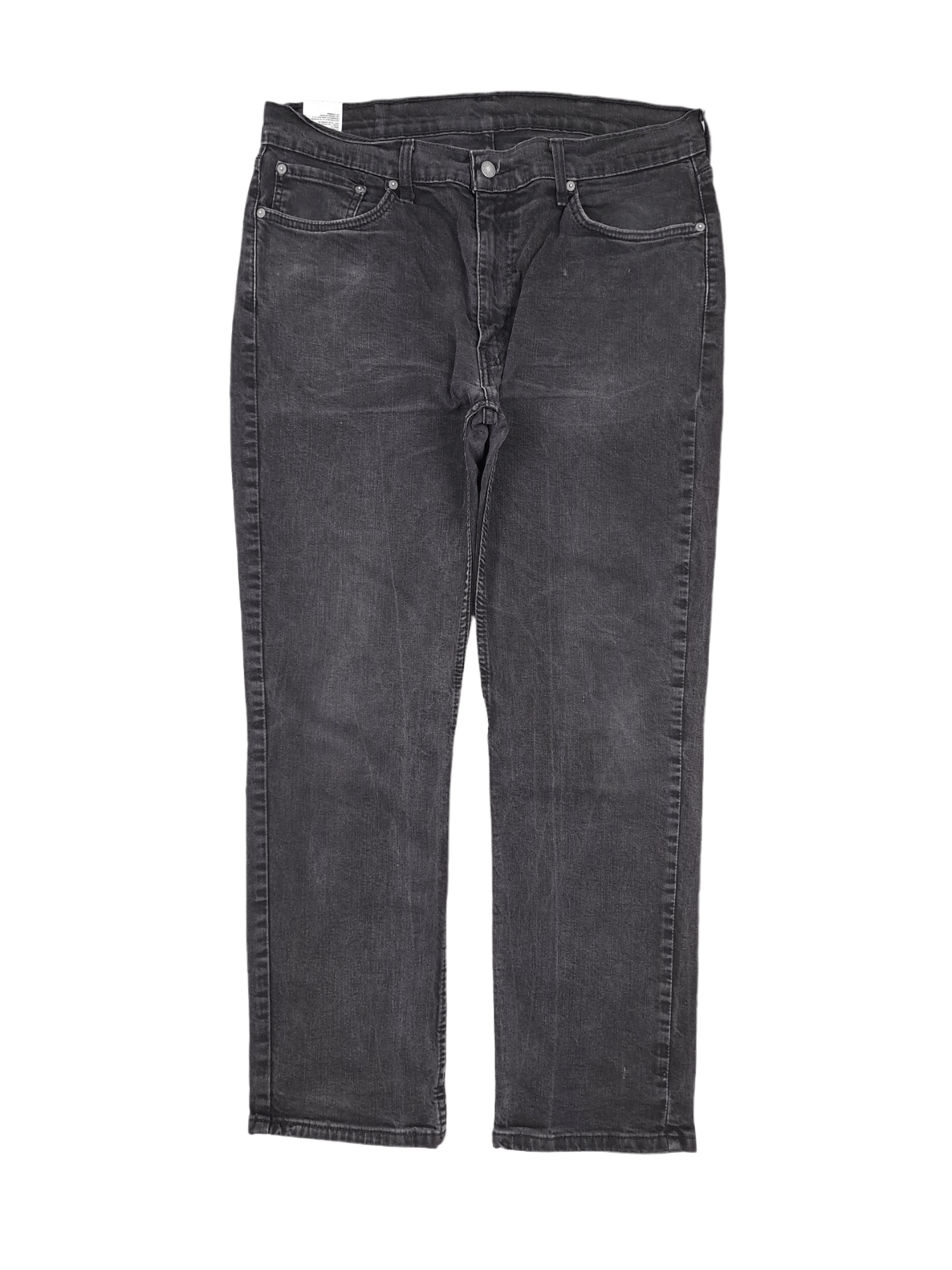 Levi's × Levi's Vintage Clothing × Vintage 💎 90's Vintage Levi's 514 38/32 Washed Black Straight Jeans Size US 38 / EU 54 - 1 Thumbnail