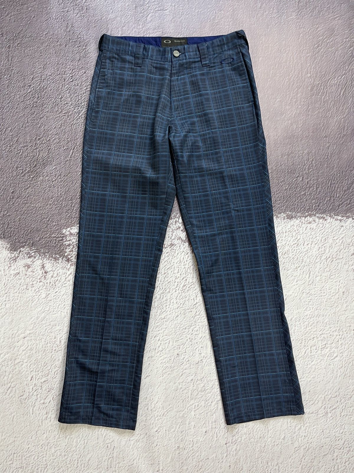 Oakley Oakley vintage checkered lightweight pants chino casual Size US 31 - 2 Thumbnail